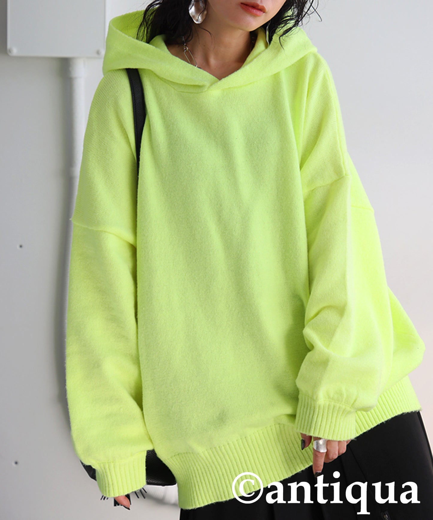 Knit Hoodie Ladies