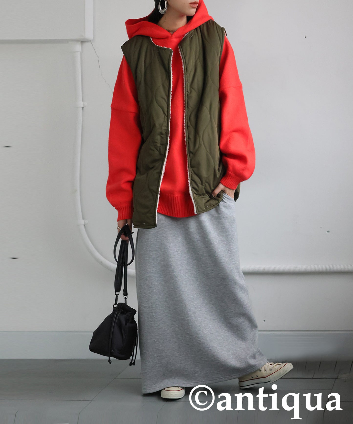 Knit Hoodie Ladies