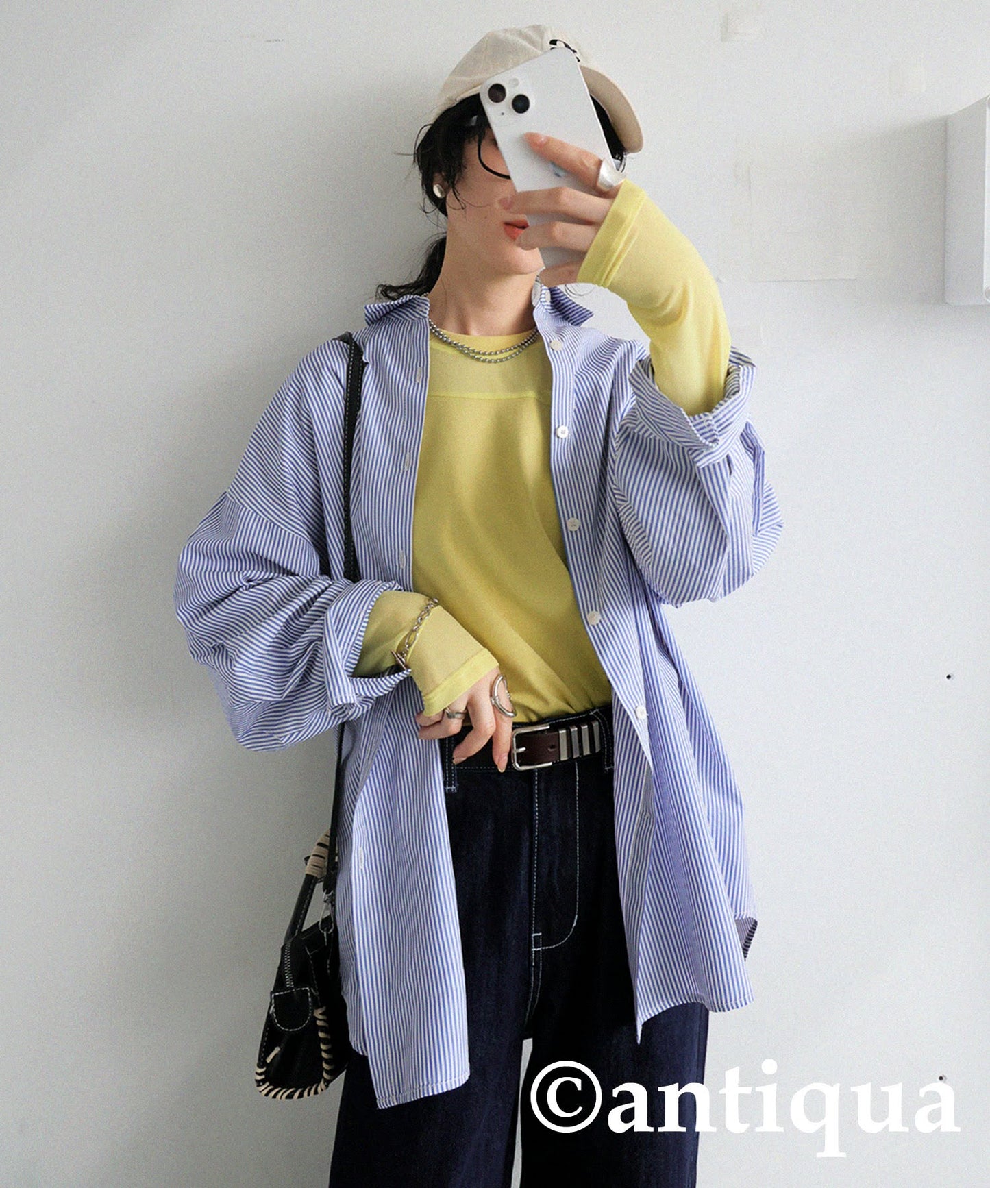 Sheer Switching Tops Ladies