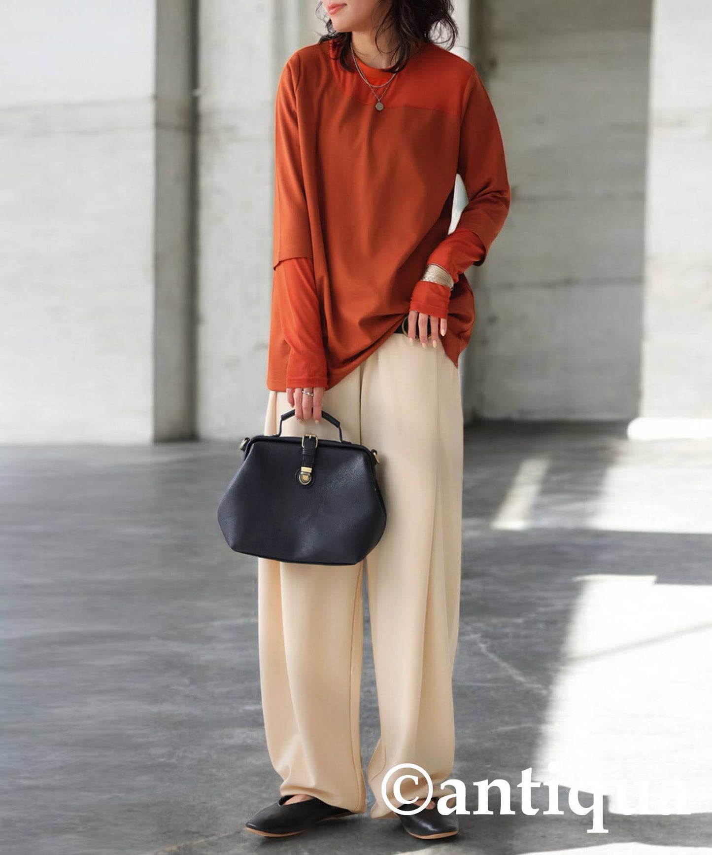 Sheer Switching Tops Ladies