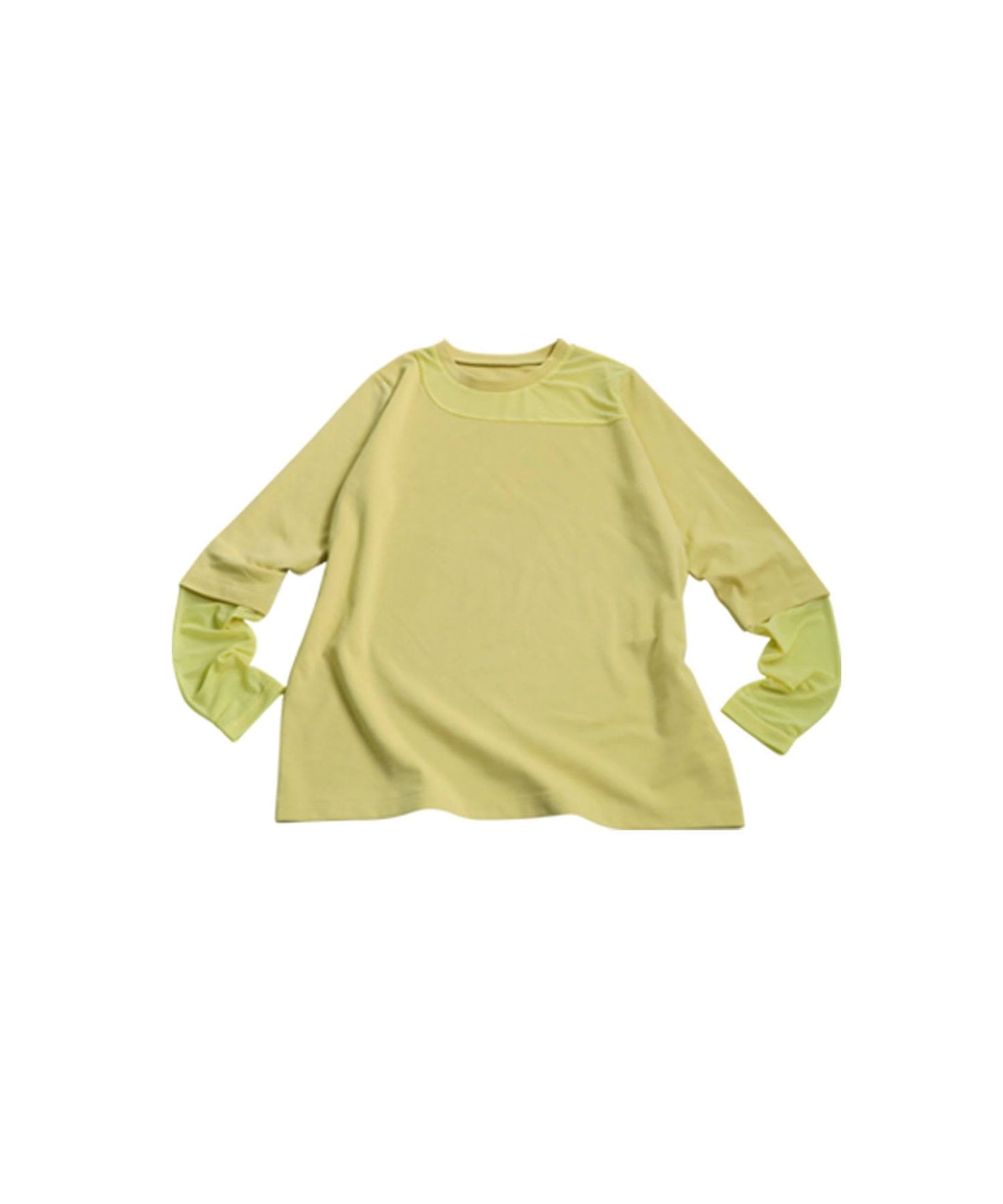 Sheer Switching Tops Ladies
