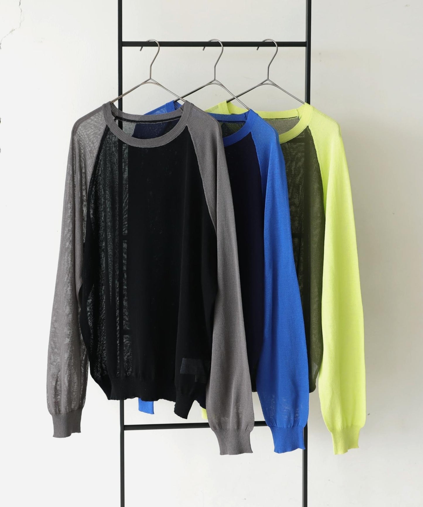 Ladies Raglan Sheer Knit