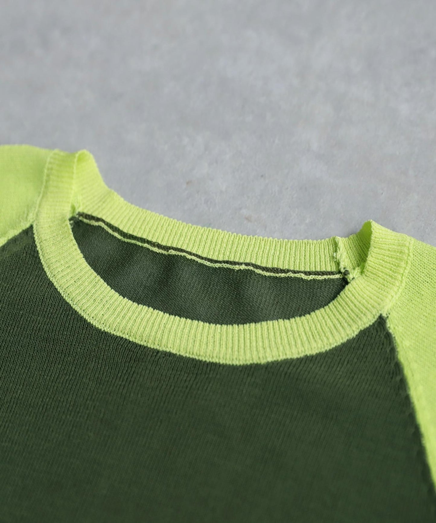 Ladies Raglan Sheer Knit