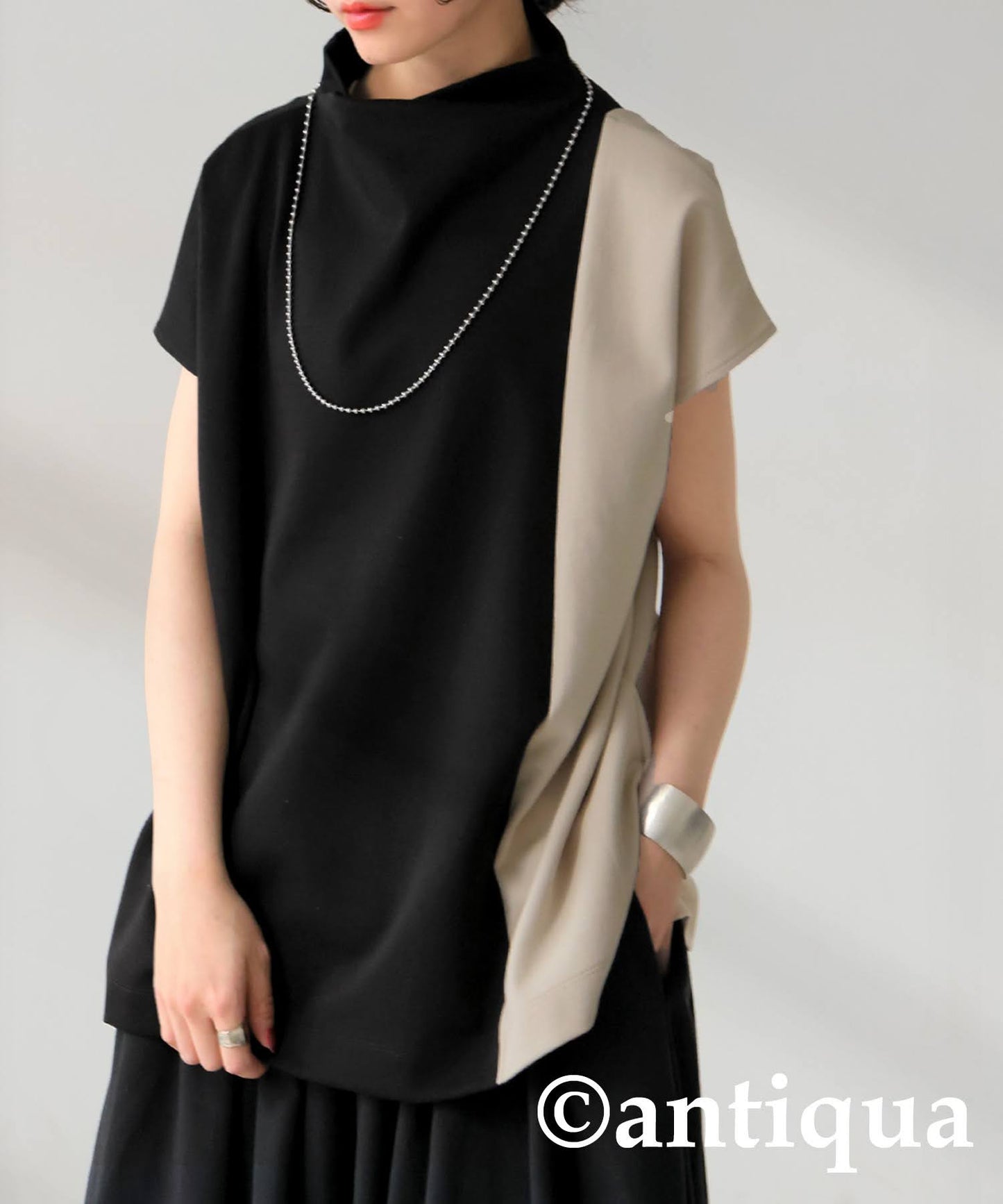Ladies Two-Tone Top
