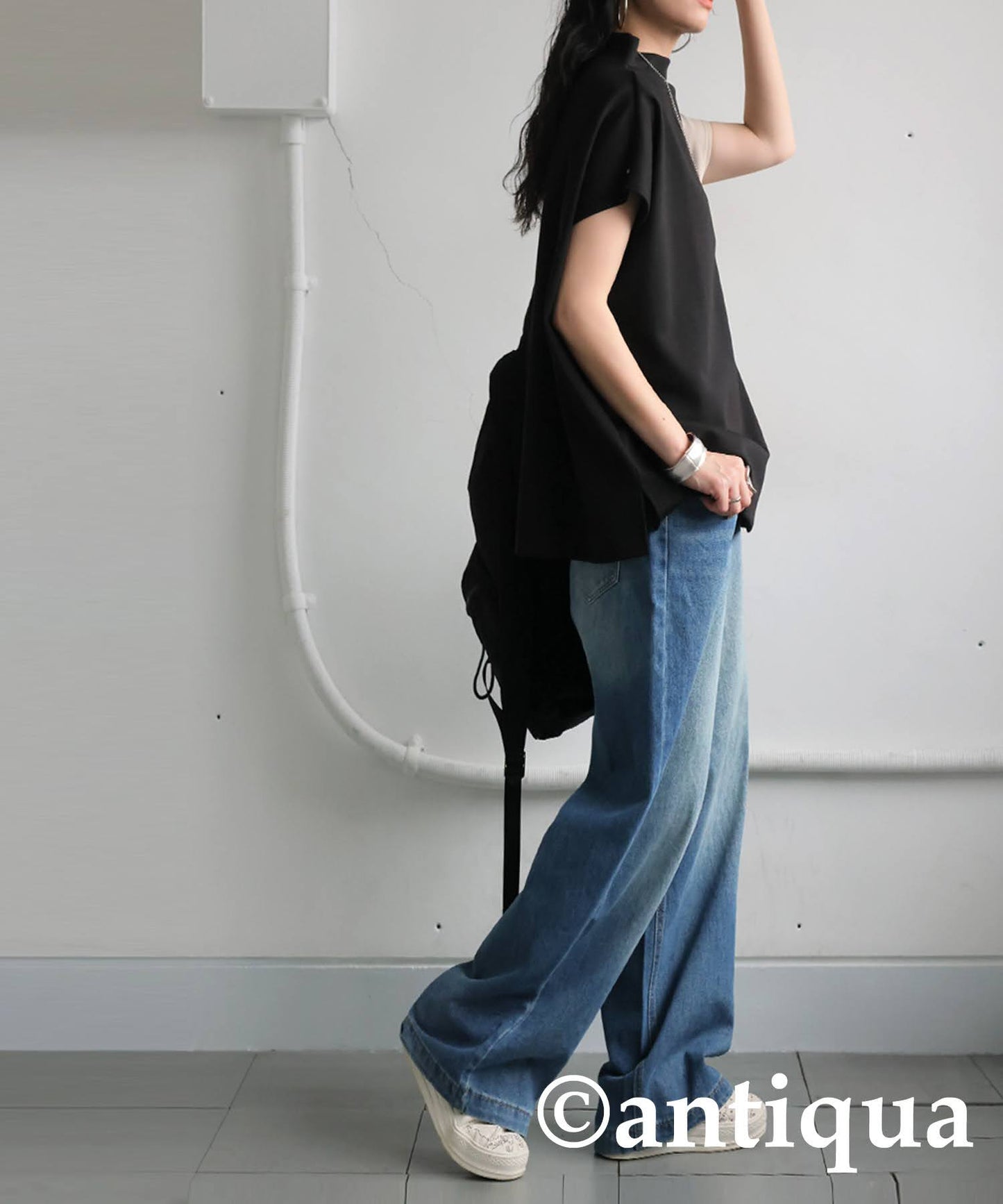 Ladies Two-Tone Top
