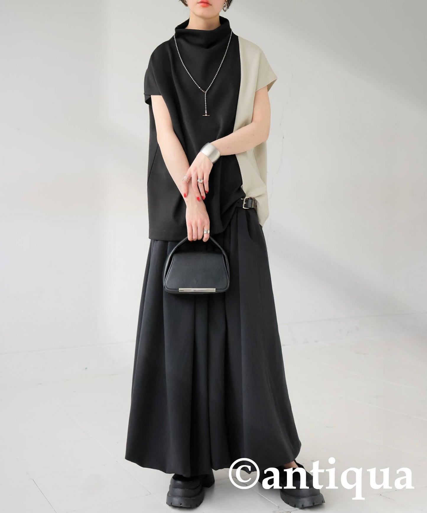 Ladies Two-Tone Top