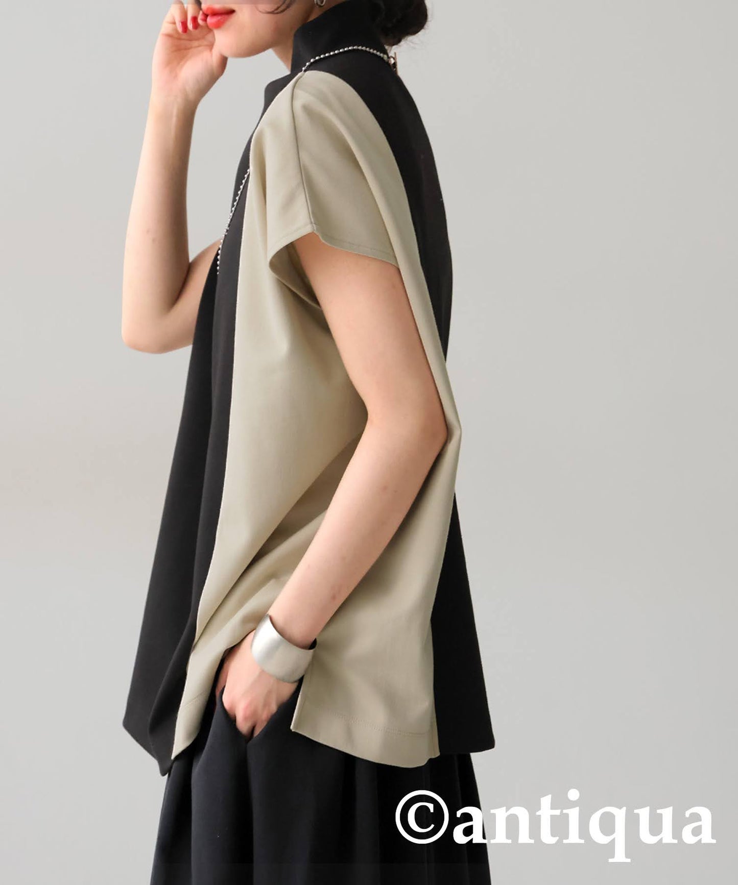 Ladies Two-Tone Top