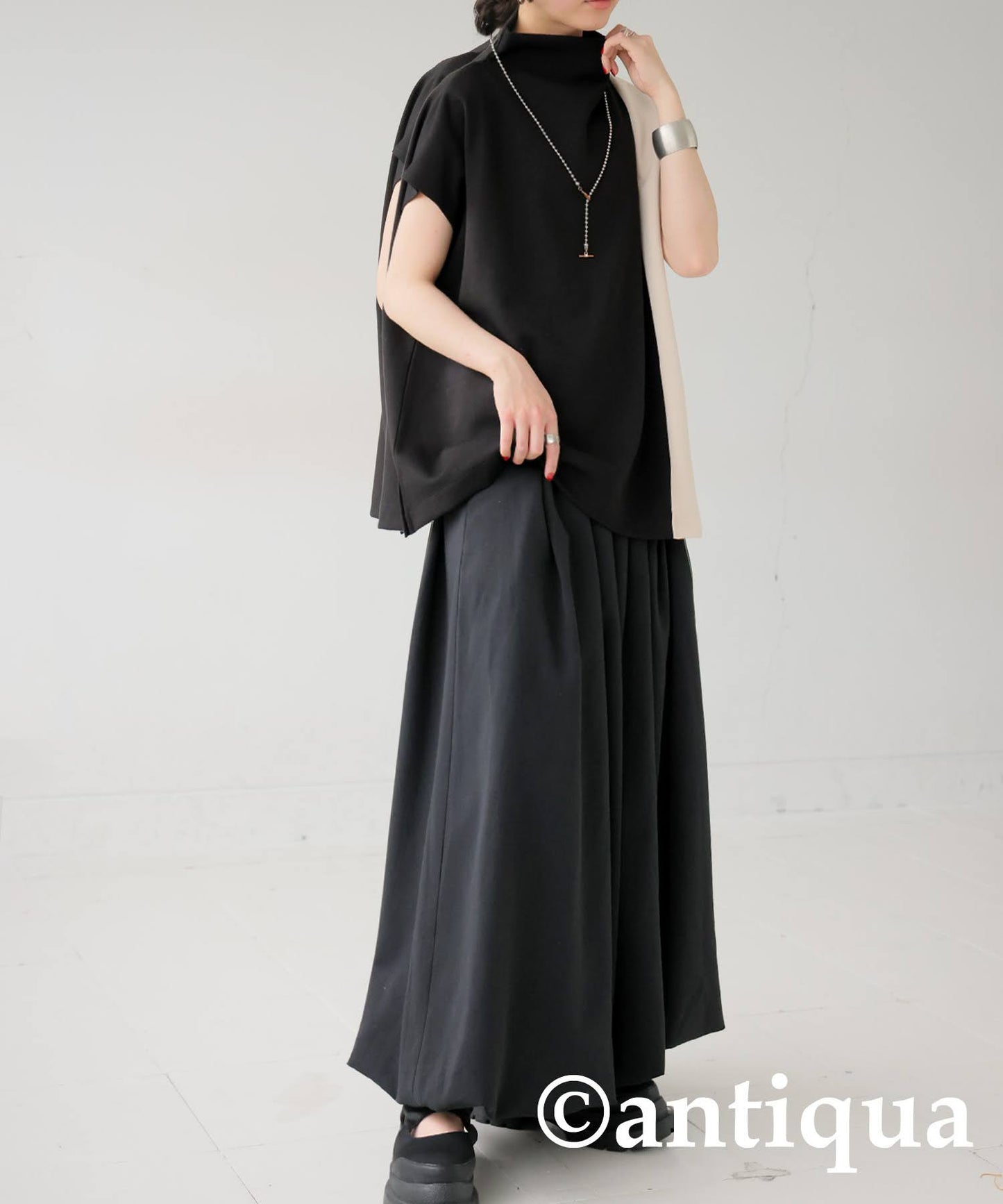 Ladies Two-Tone Top