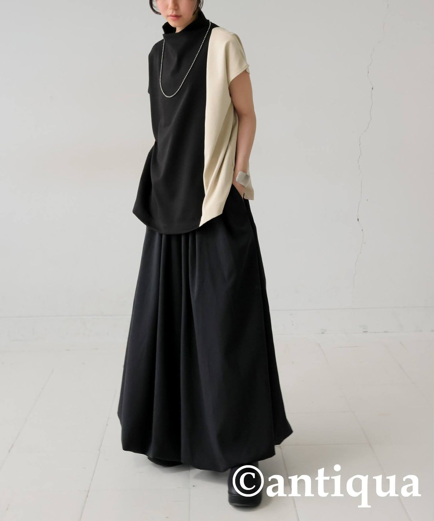 Ladies Two-Tone Top
