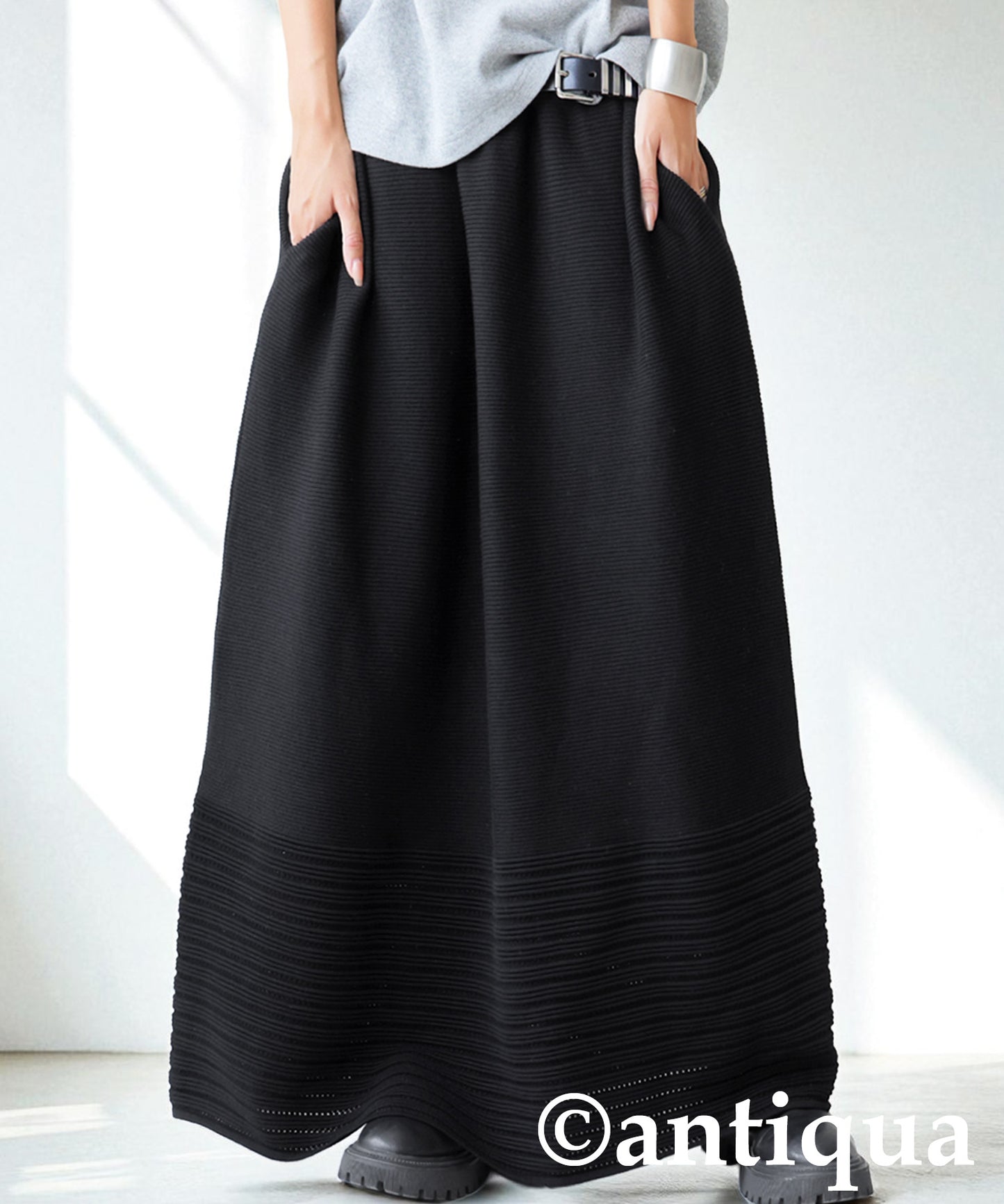 Openwork knitting Skirt Ladies