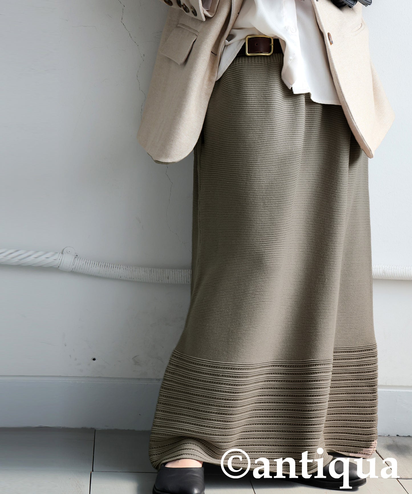 Openwork knitting Skirt Ladies