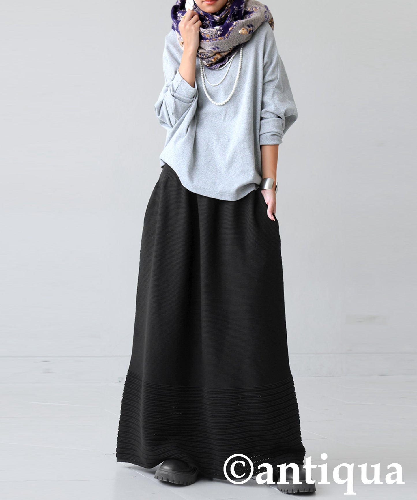 Openwork knitting Skirt Ladies