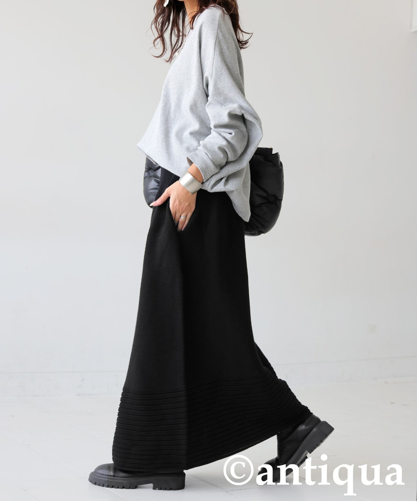 Openwork knitting Skirt Ladies