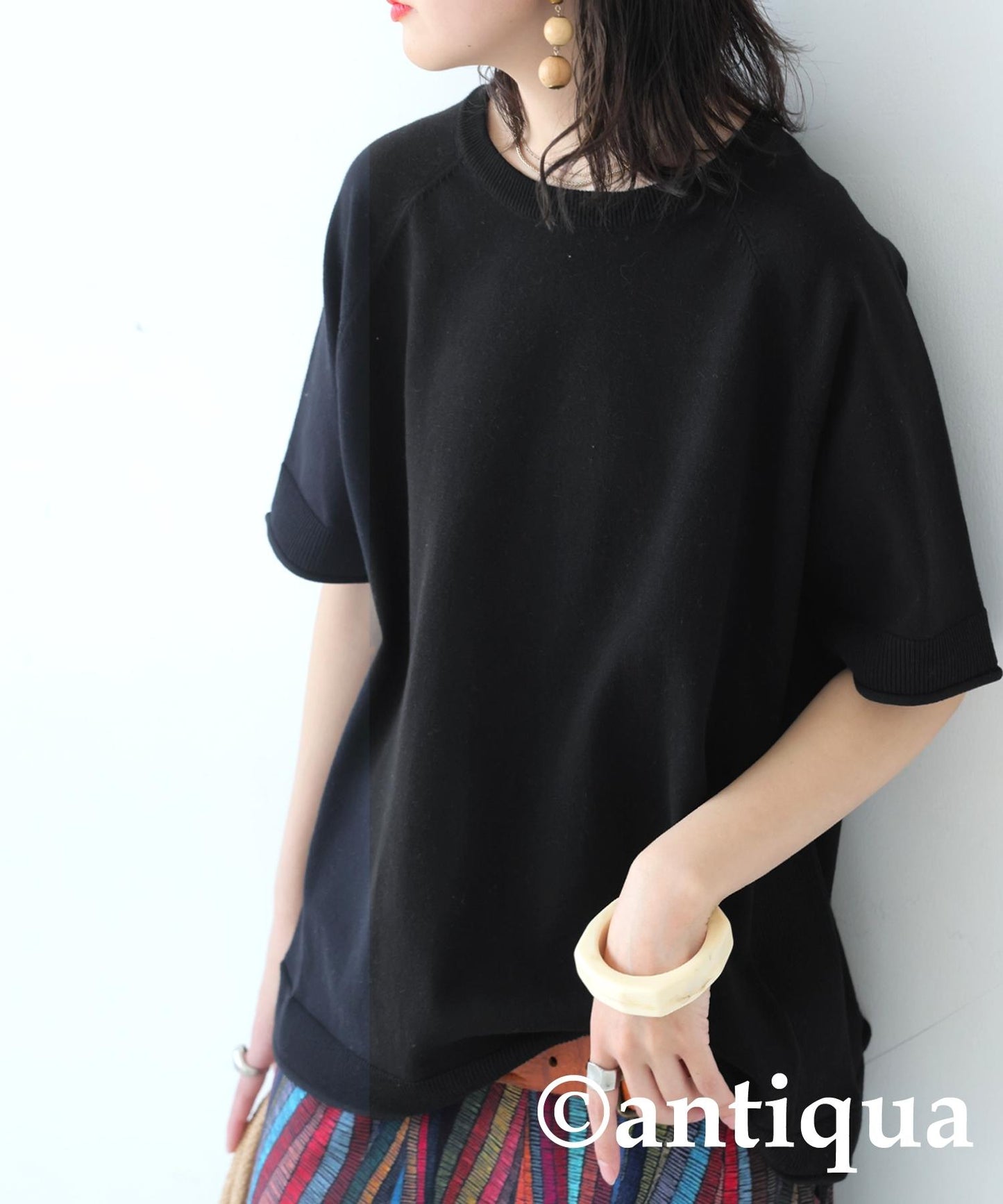 Ladies Raglan Knit Tops