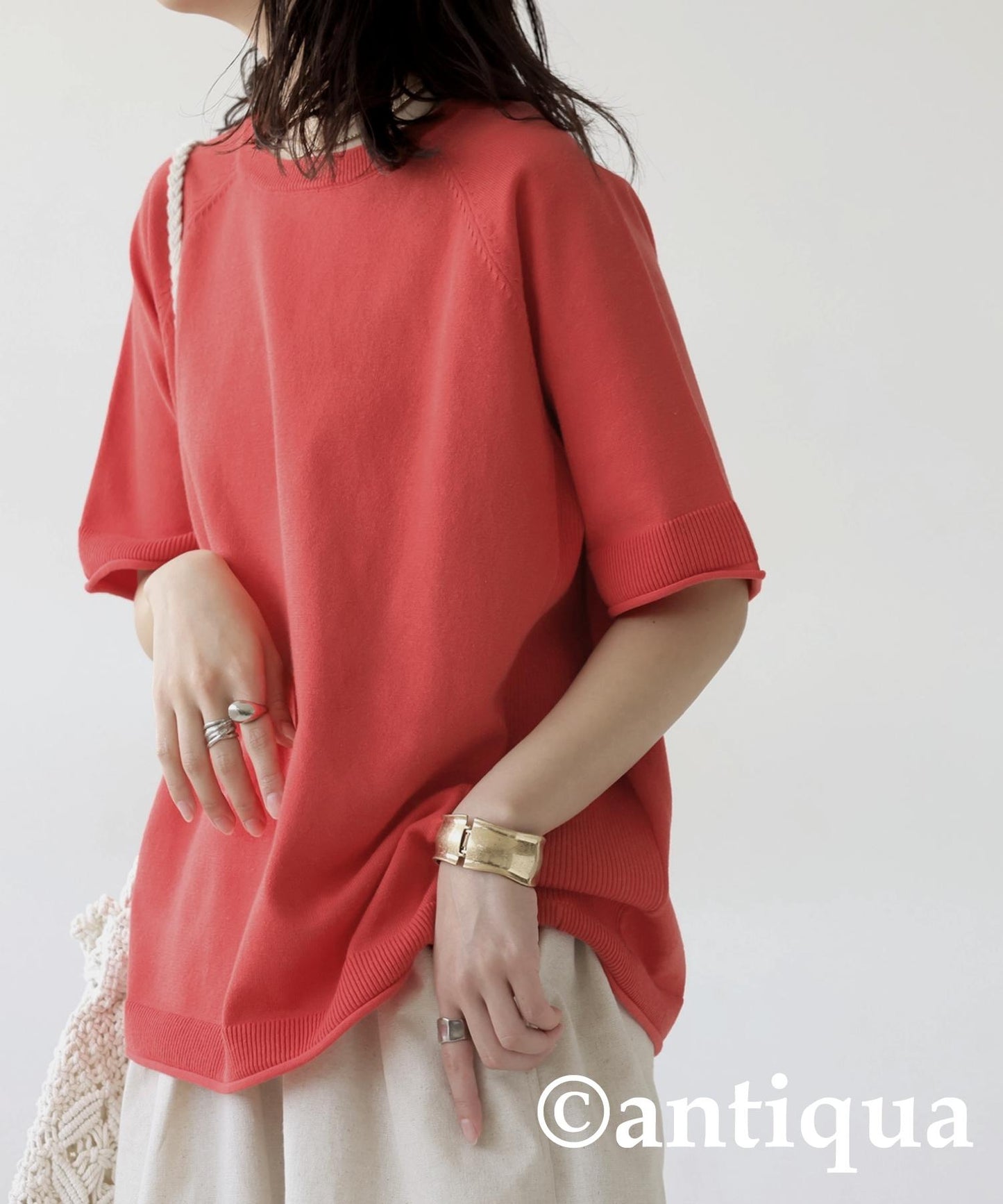 Ladies Raglan Knit Tops