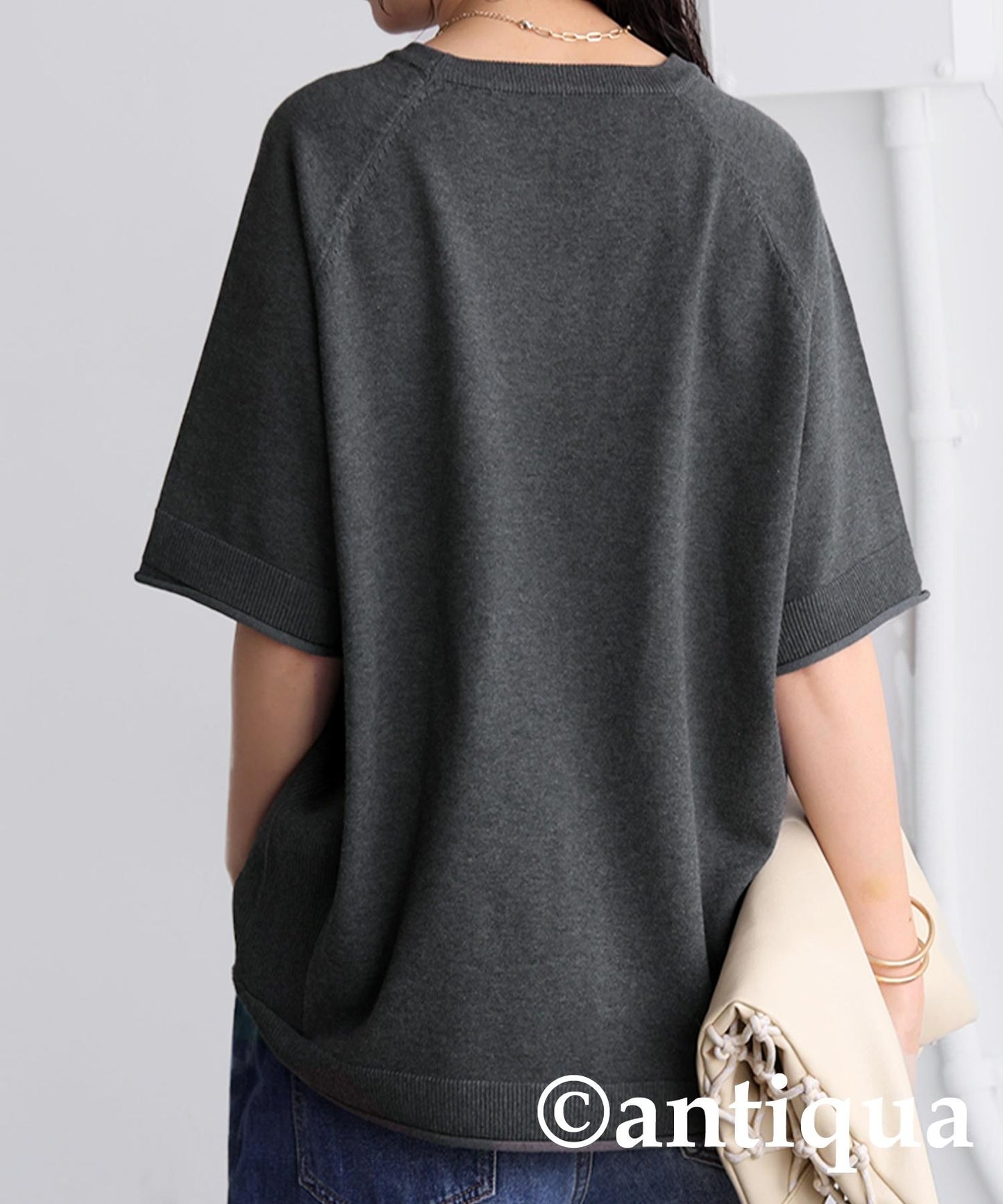 Ladies Raglan Knit Tops