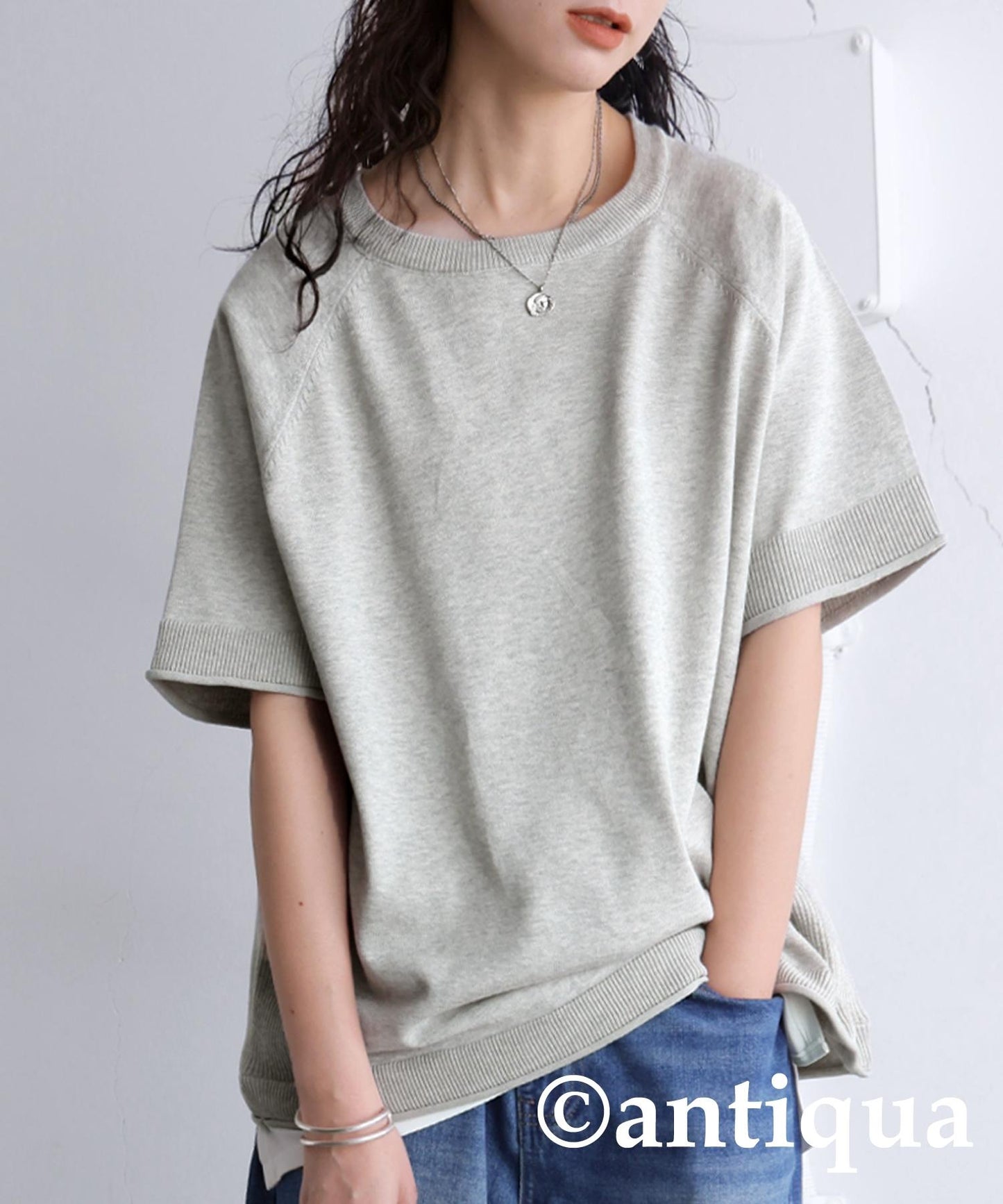 Ladies Raglan Knit Tops