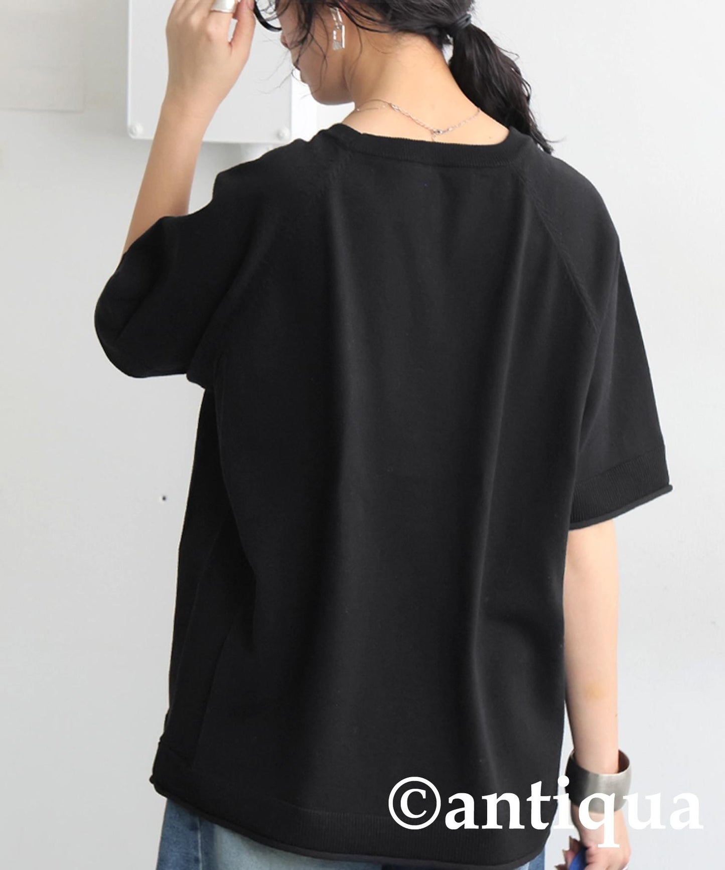 Ladies Raglan Knit Tops