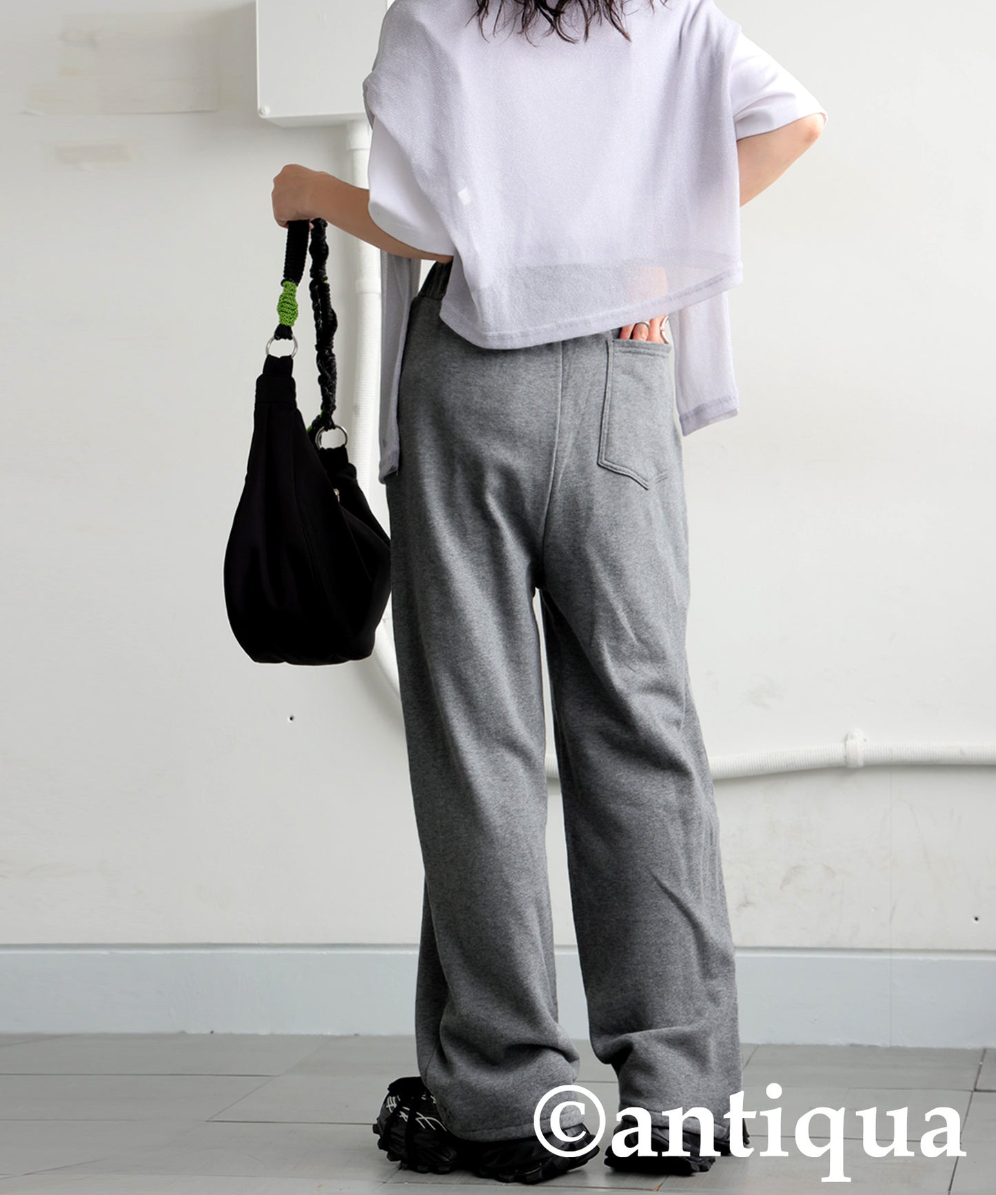 Ladies Wide Sweatpants