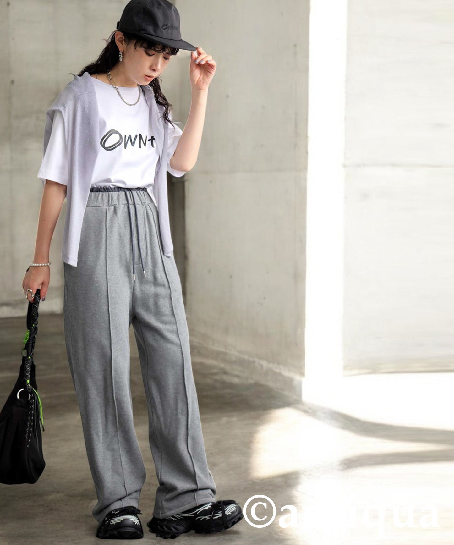 Ladies Wide Sweatpants