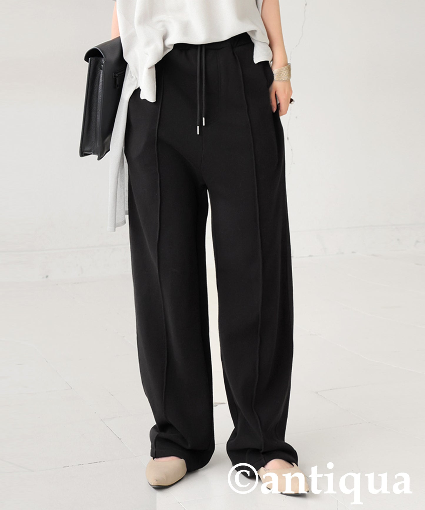 Ladies Wide Sweatpants