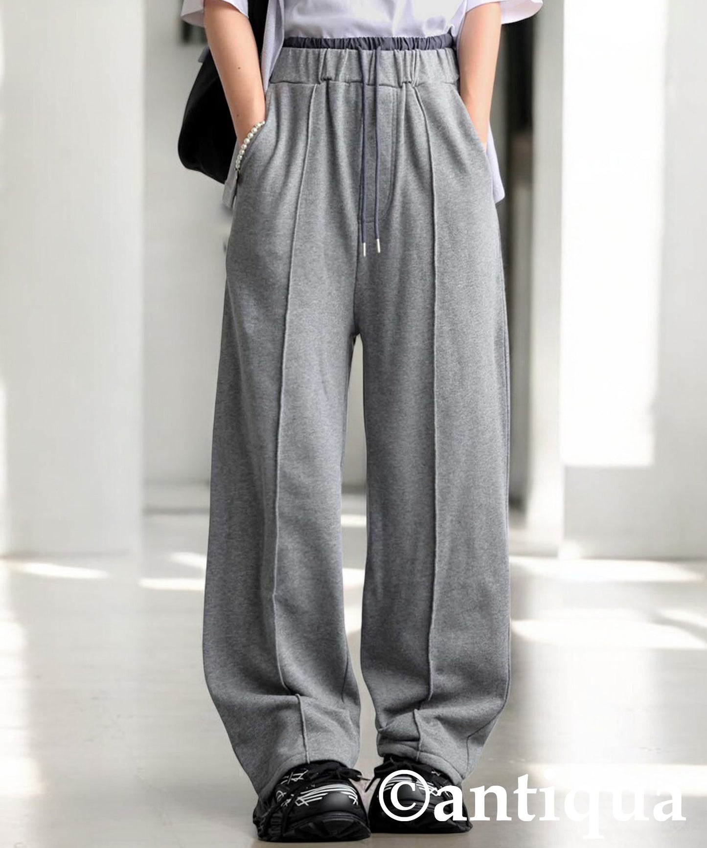 Ladies Wide Sweatpants