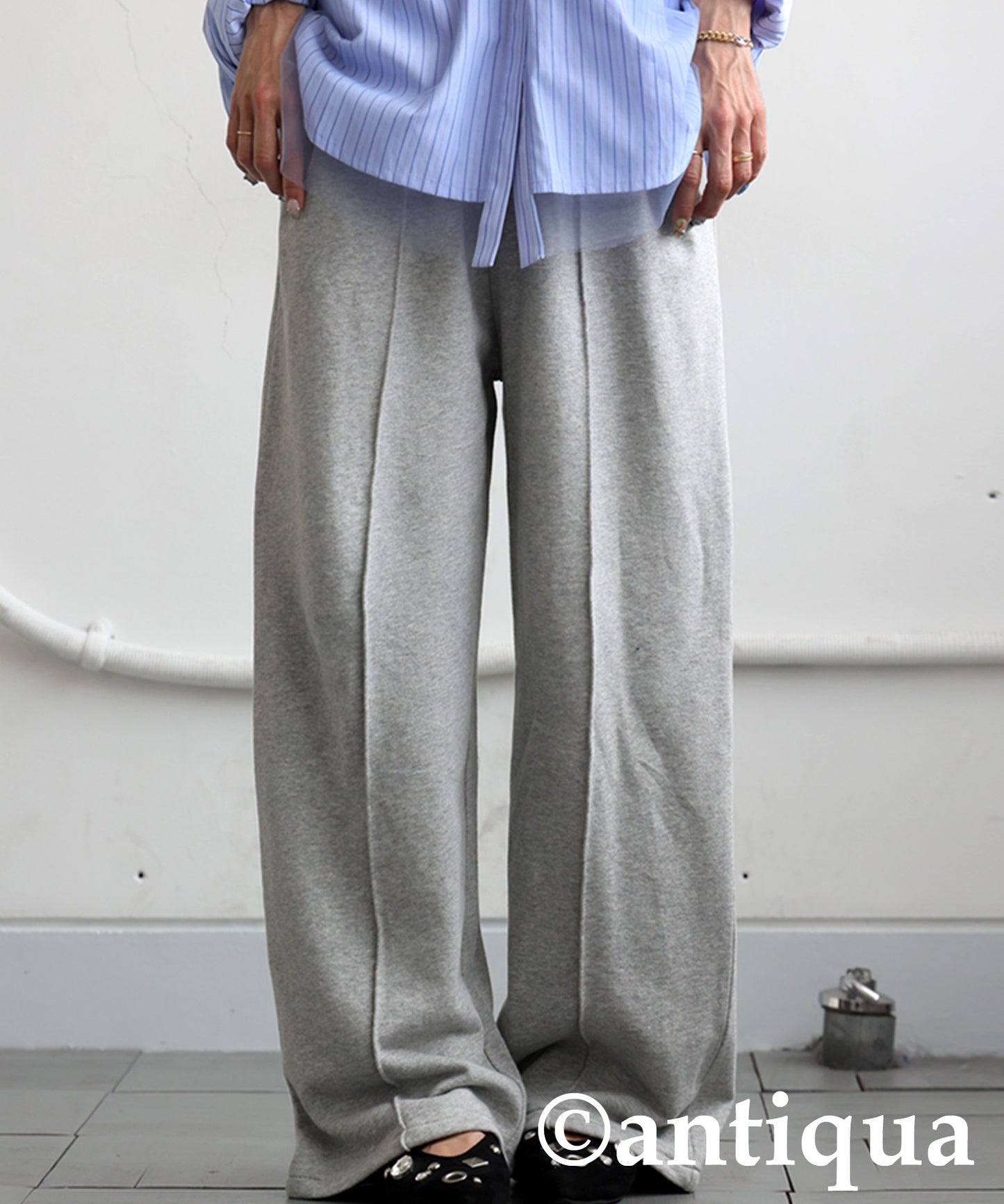 Ladies Wide Sweatpants
