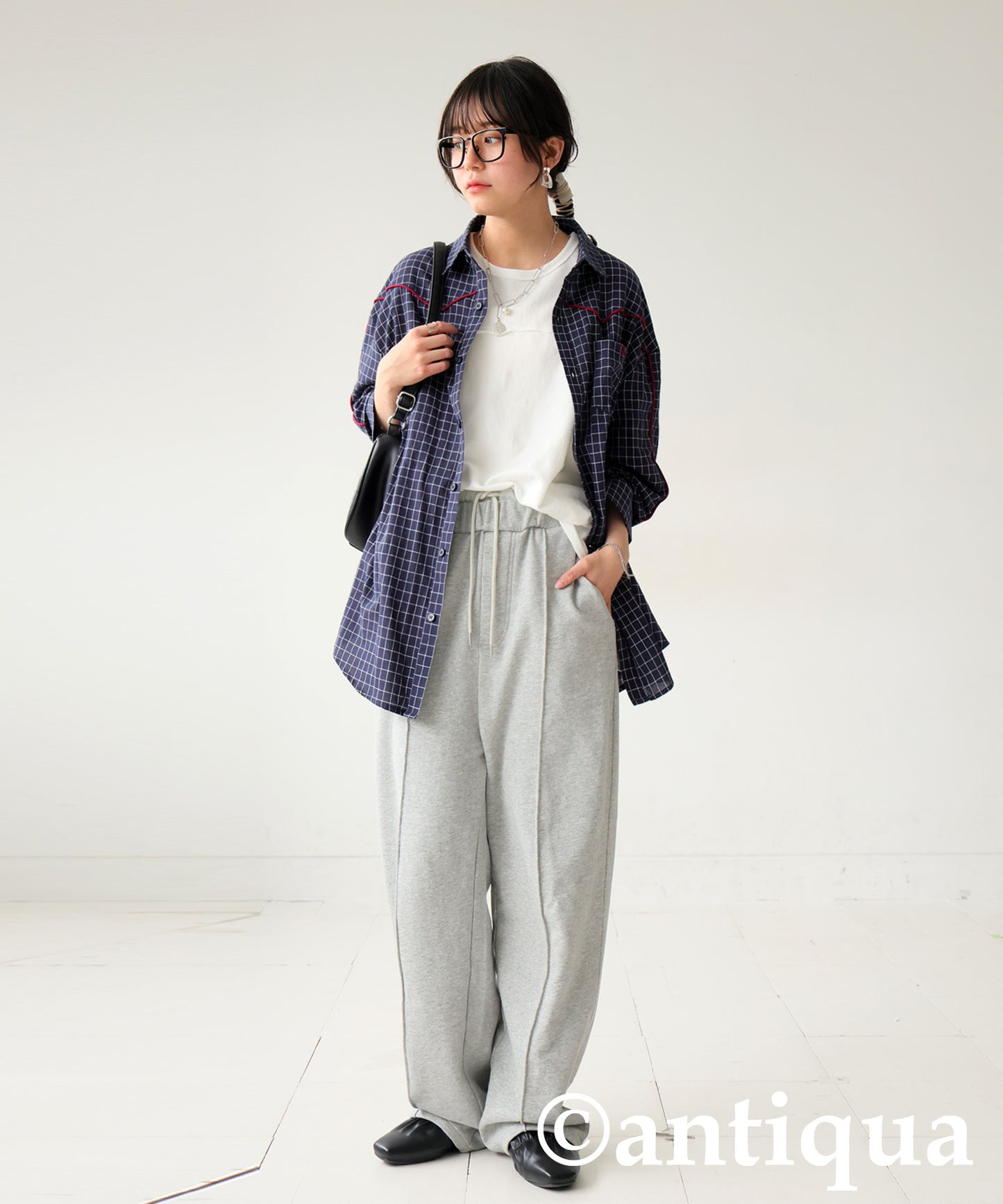 Ladies Wide Sweatpants