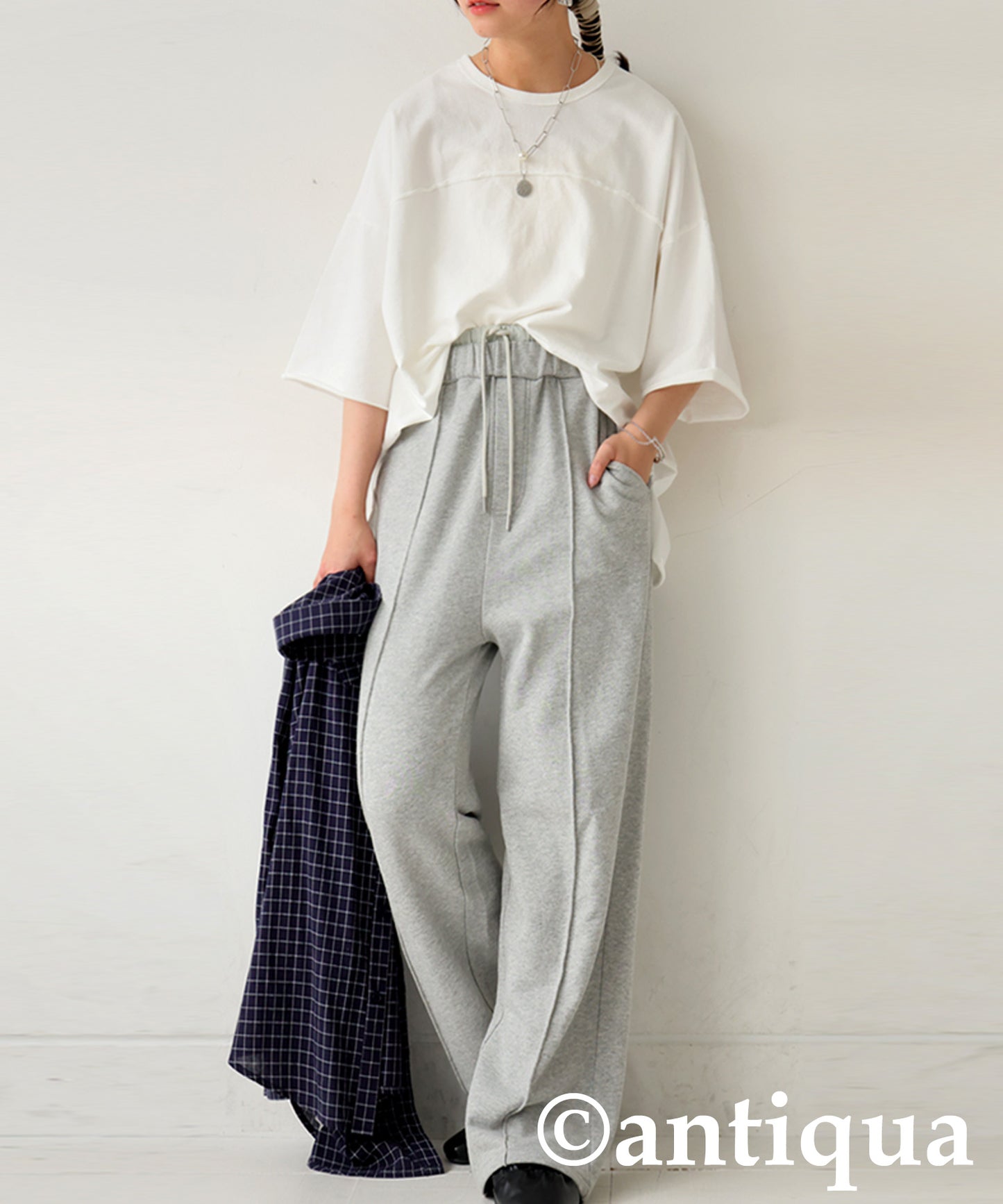 Ladies Wide Sweatpants