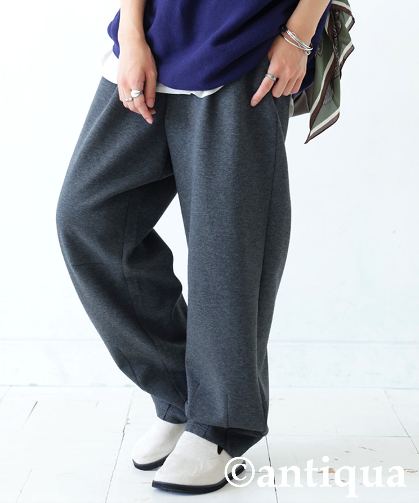 Tucked Punch Pants Ladies