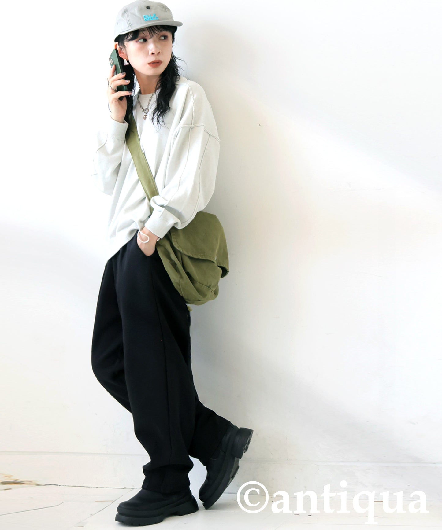 Tucked Punch Pants Ladies