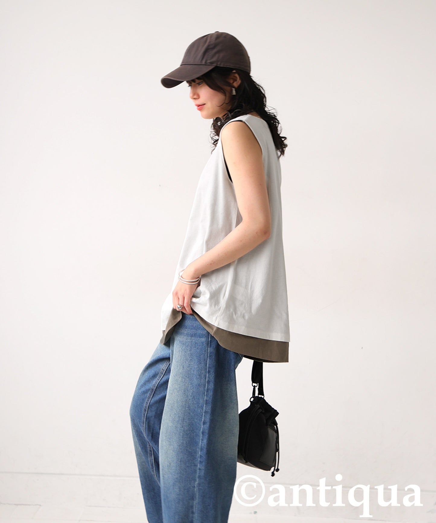 Ladies Layered Tank Top