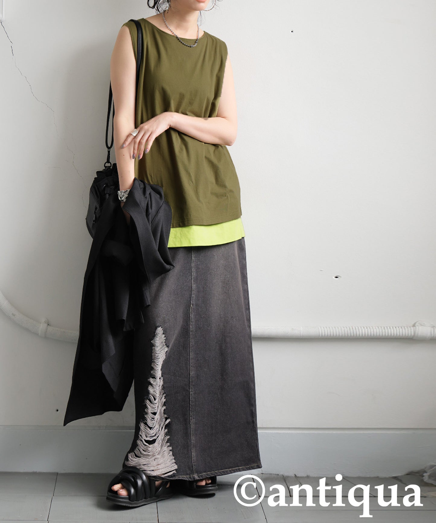 Ladies Layered Tank Top