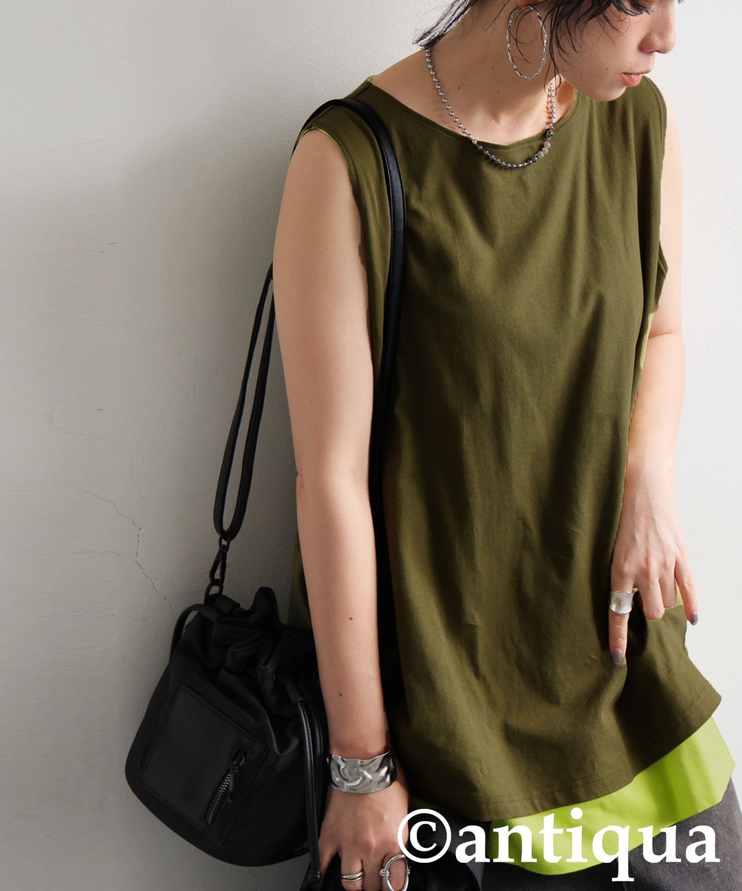 Ladies Layered Tank Top