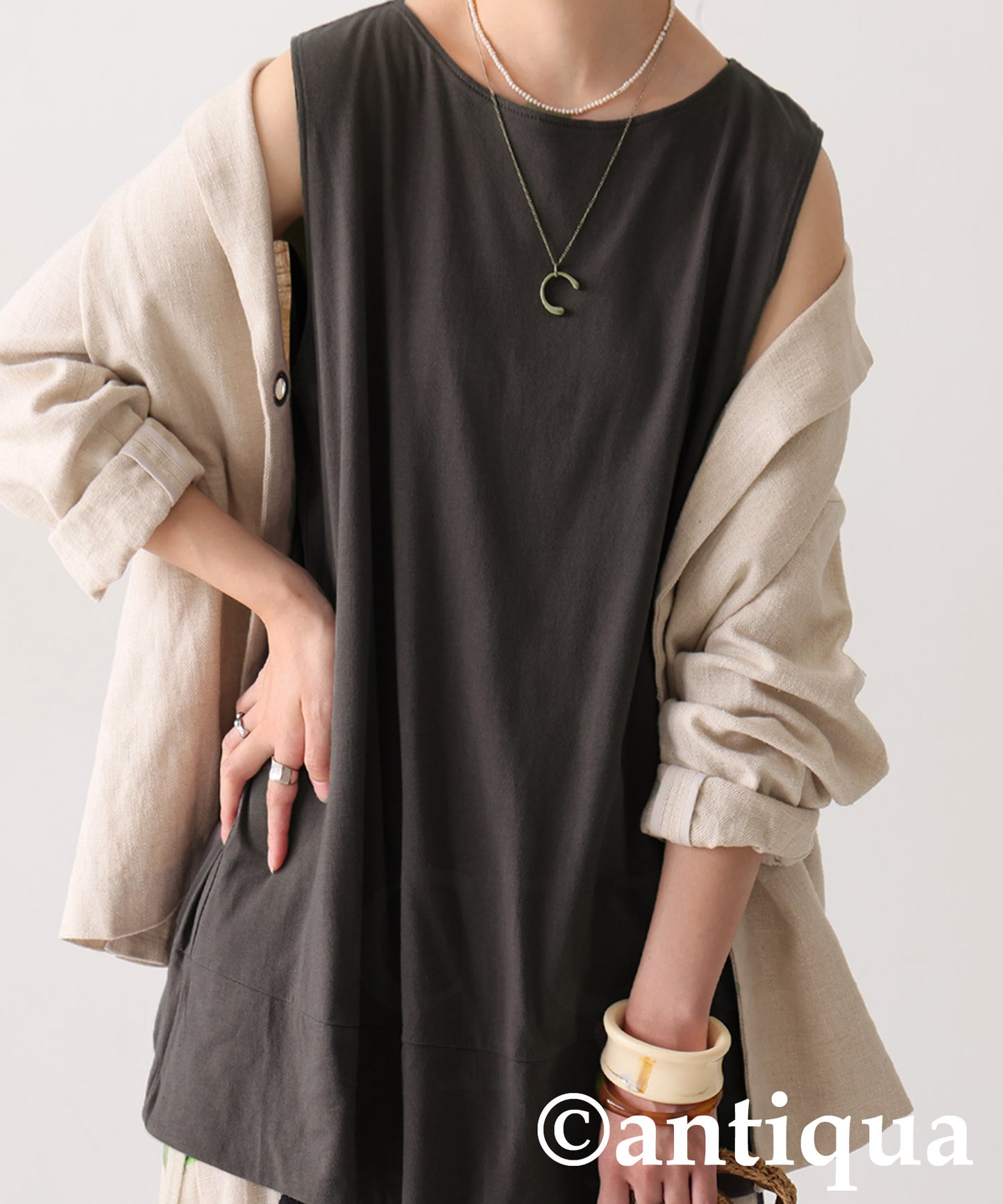 Ladies Layered Tank Top