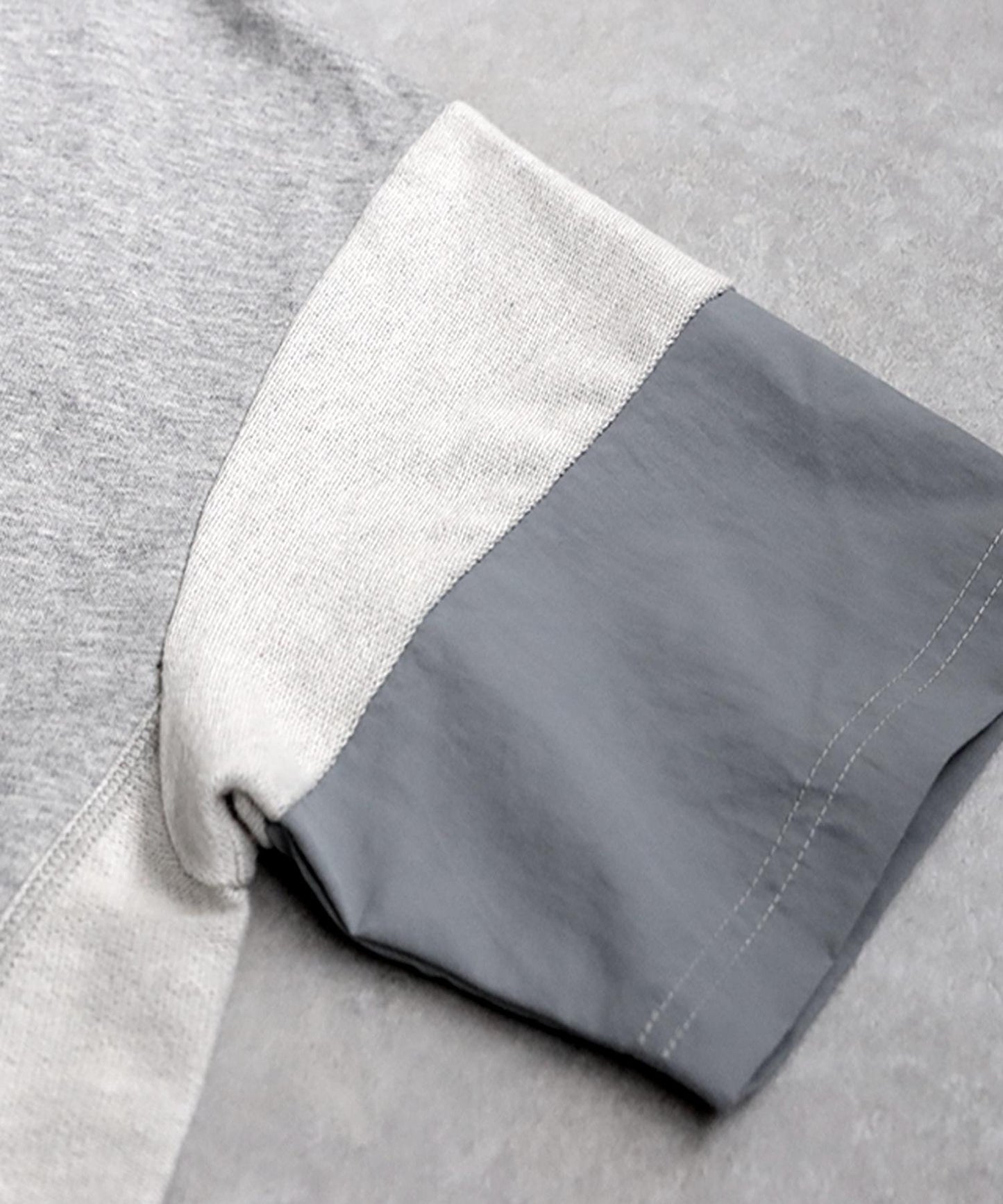 Ladies 3 Material Switching Docking A-Line Dress