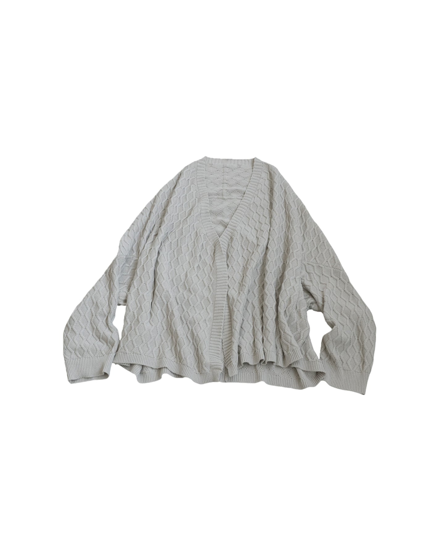 Aran Knit Cardigan Ladies