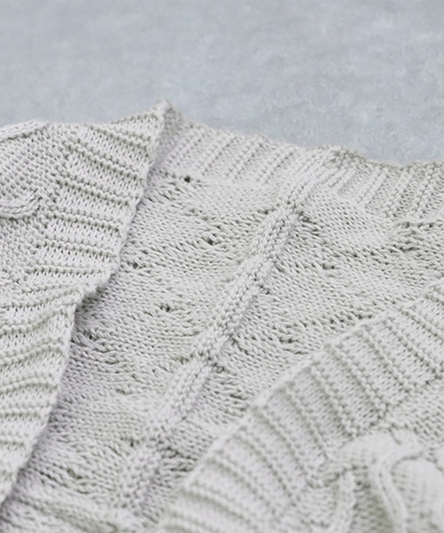 Aran Knit Cardigan Ladies