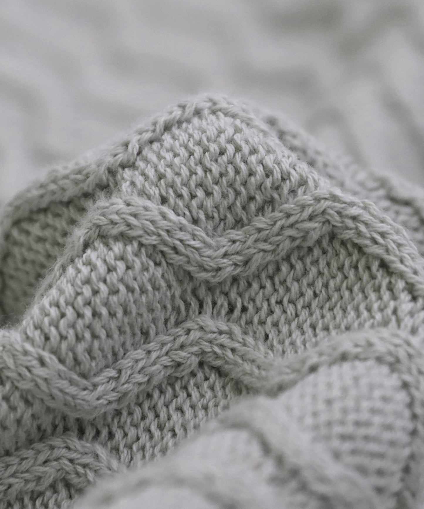 Aran Knit Cardigan Ladies