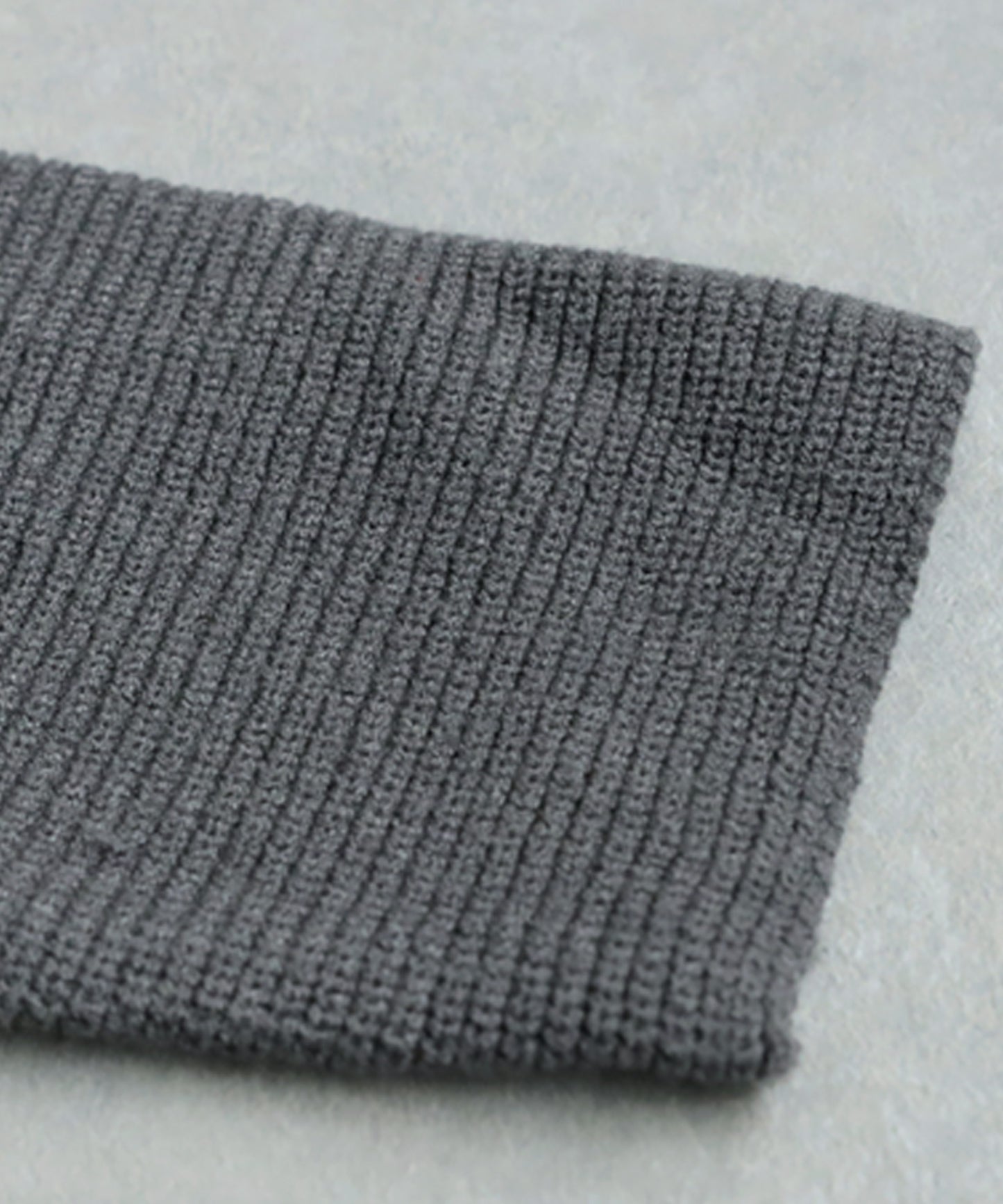 V-Neck Wide Knit Top Ladies