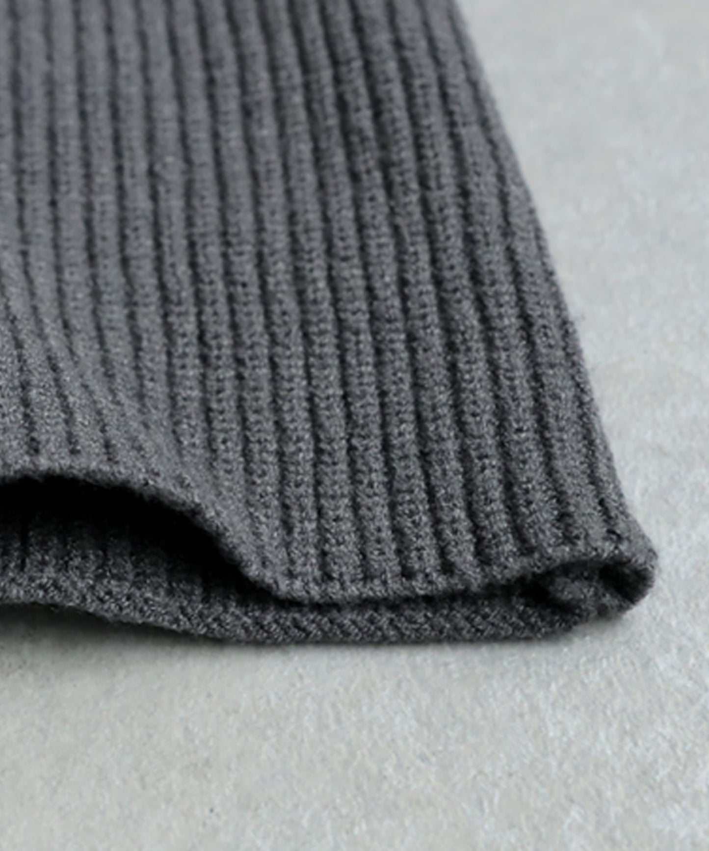 V-Neck Wide Knit Top Ladies