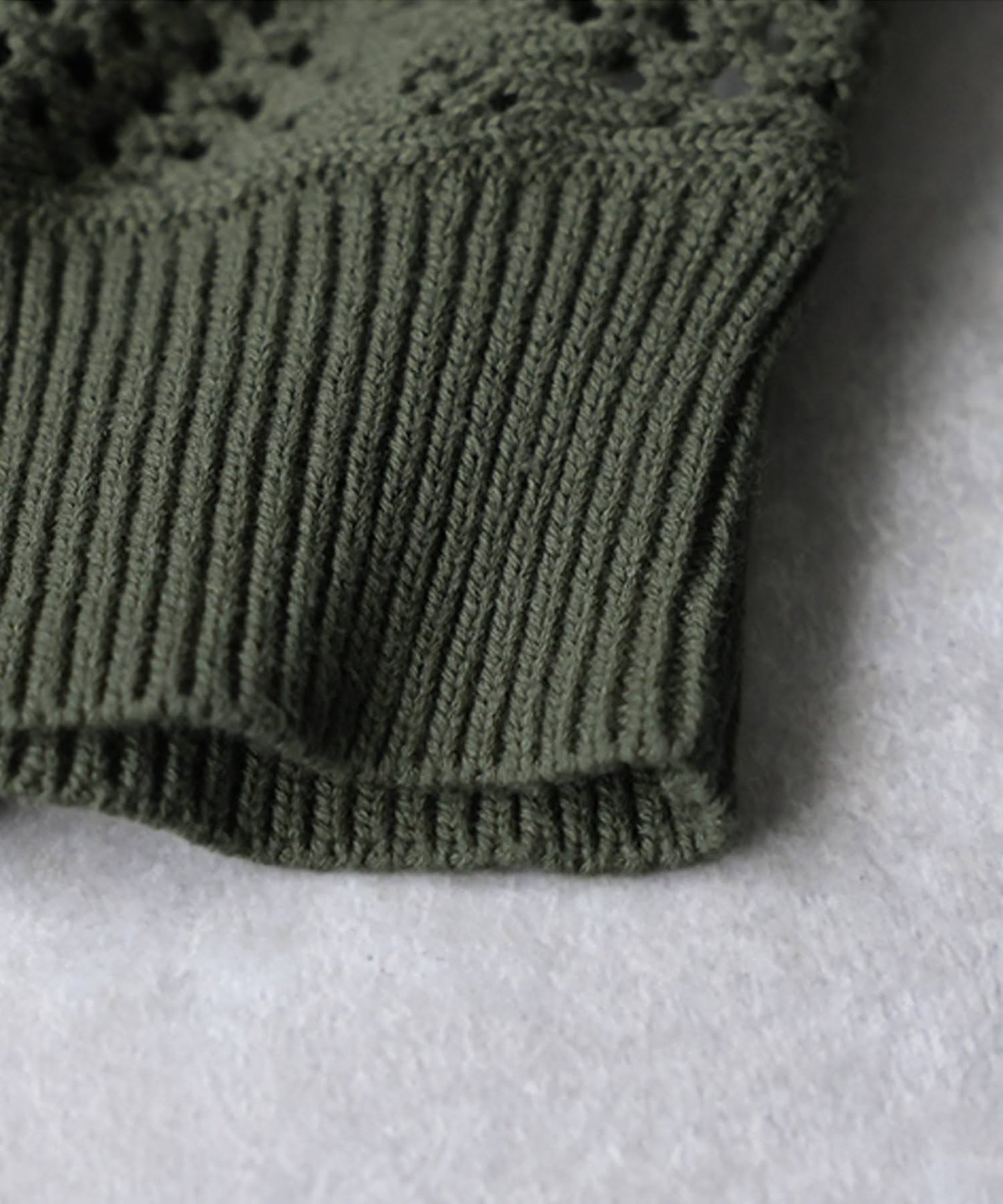 Openwork Knit Cardigan Ladies