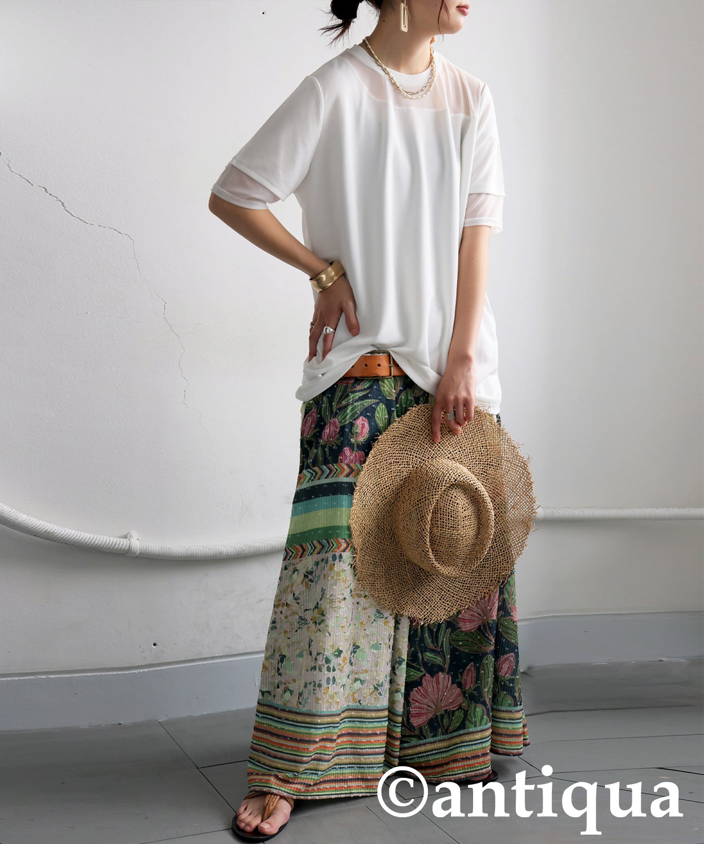 Ladies Sheer Short Sleeve Top