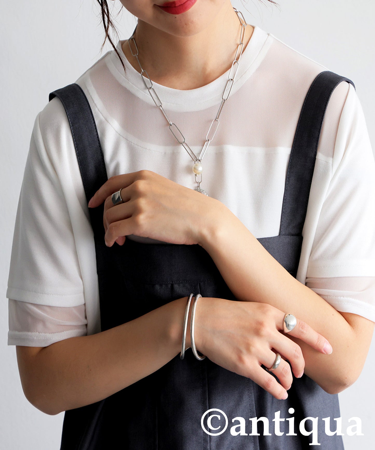 Ladies Sheer Short Sleeve Top