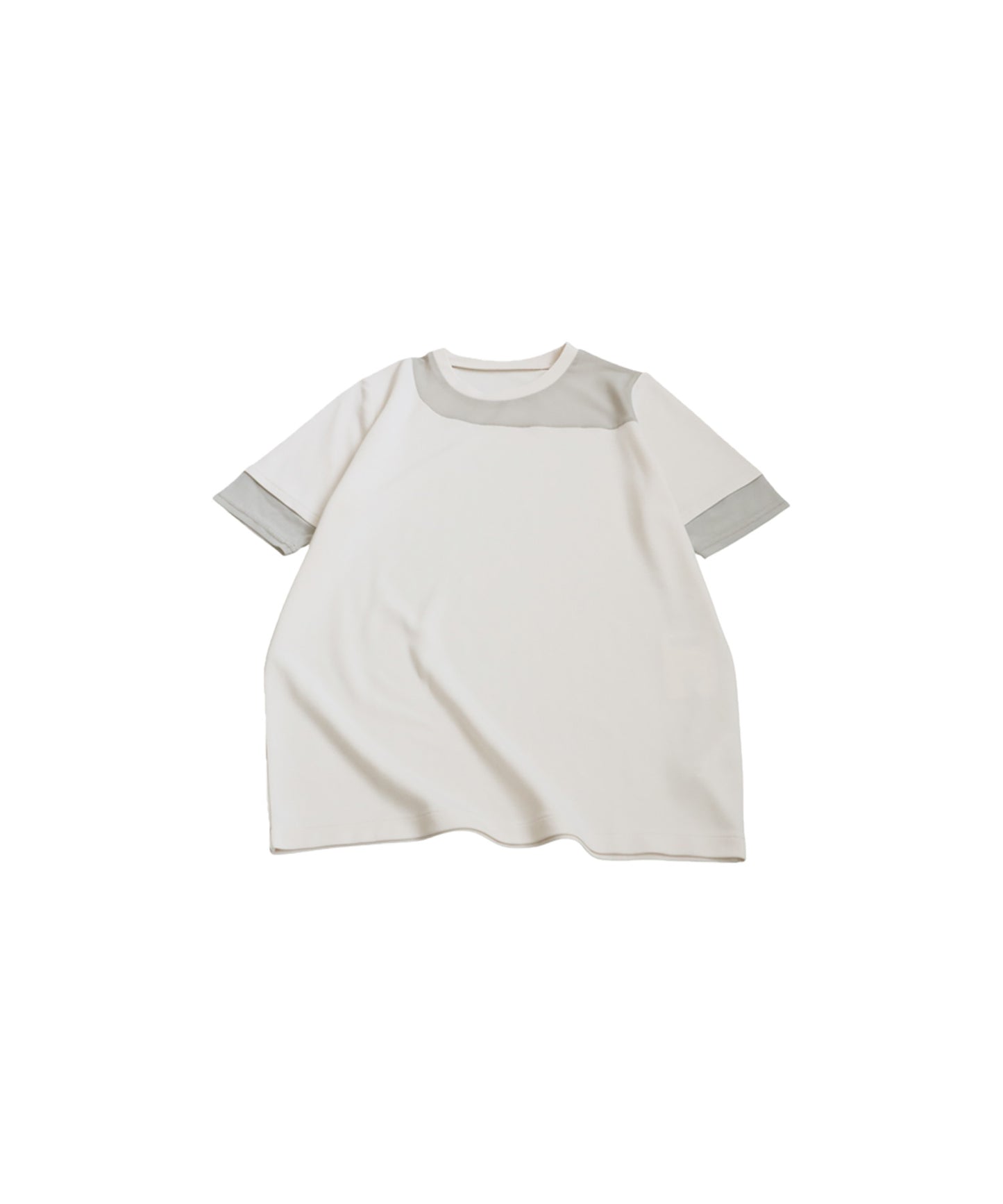 Ladies Sheer Short Sleeve Top