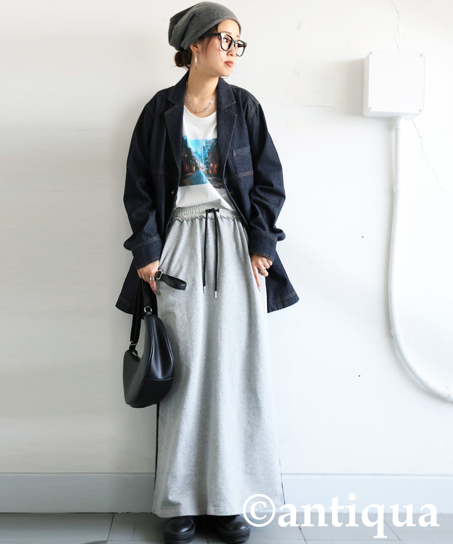 Fleece Long Skirt Ladies