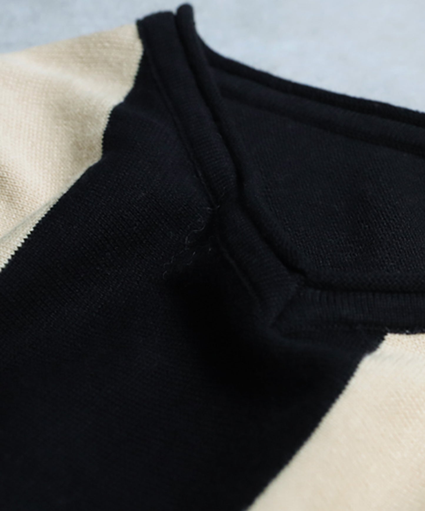 Bias Striped Knit Ladies