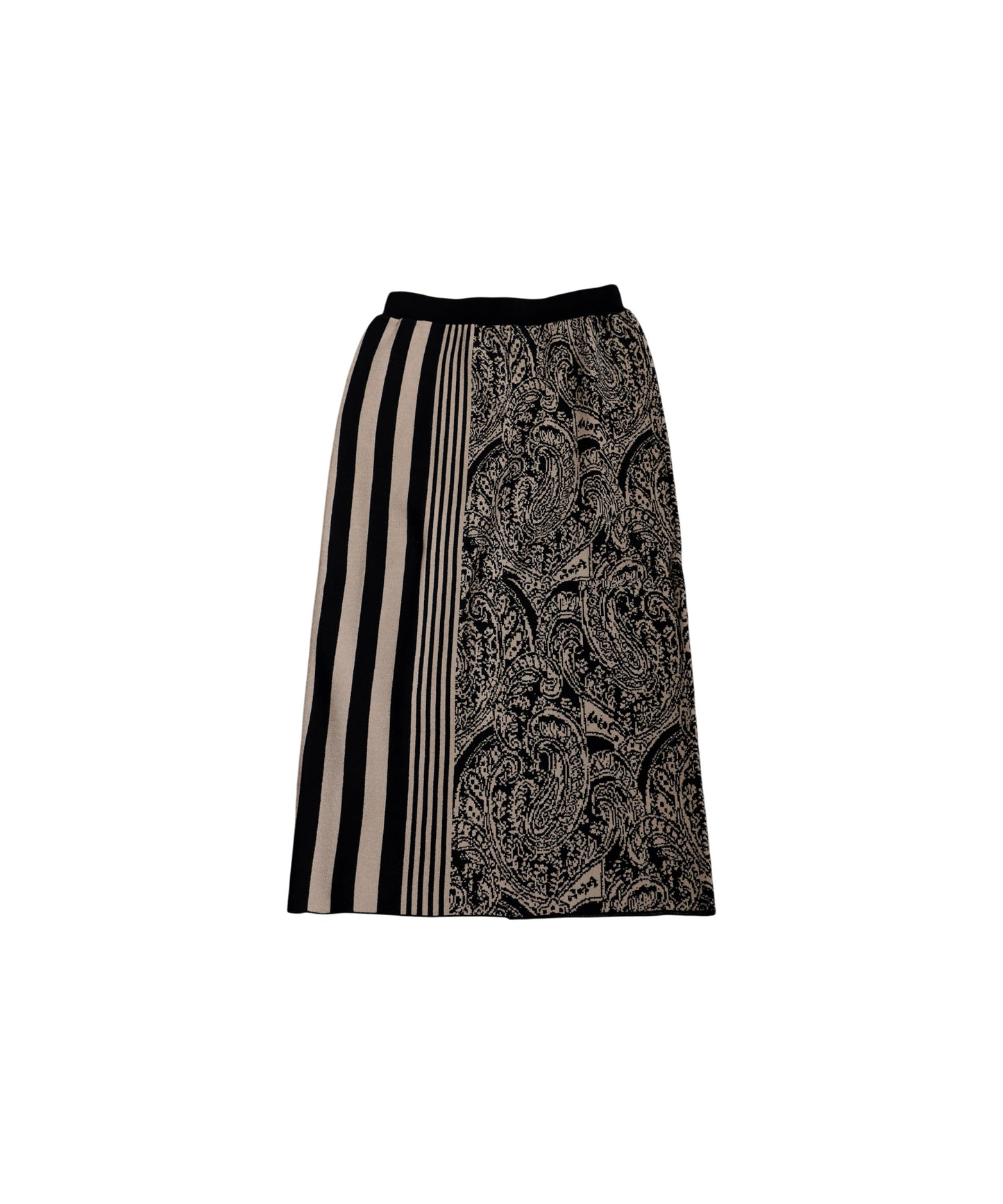 Patterned Knit Skirt Ladies