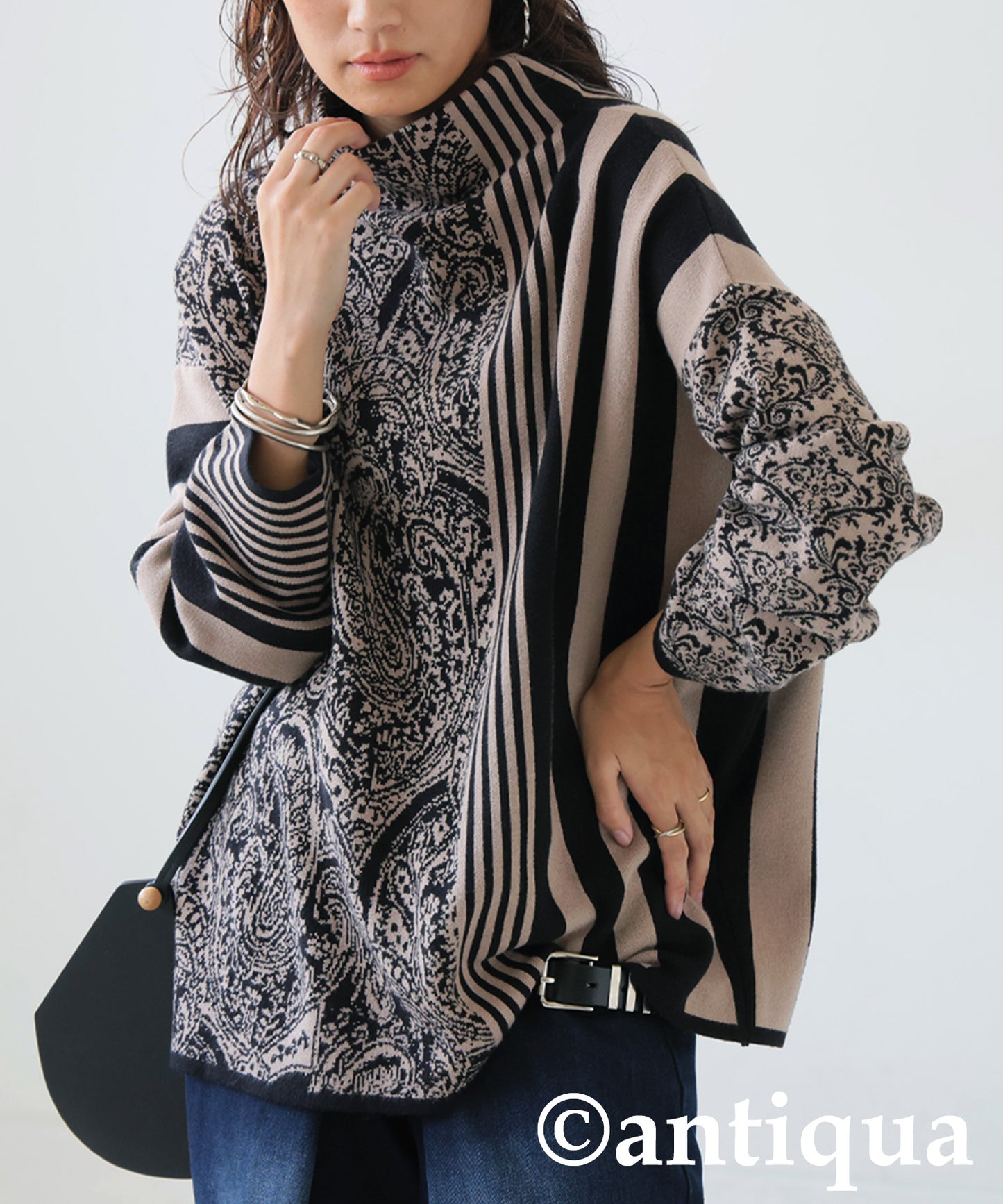 Art Pattern Knitwear Ladies