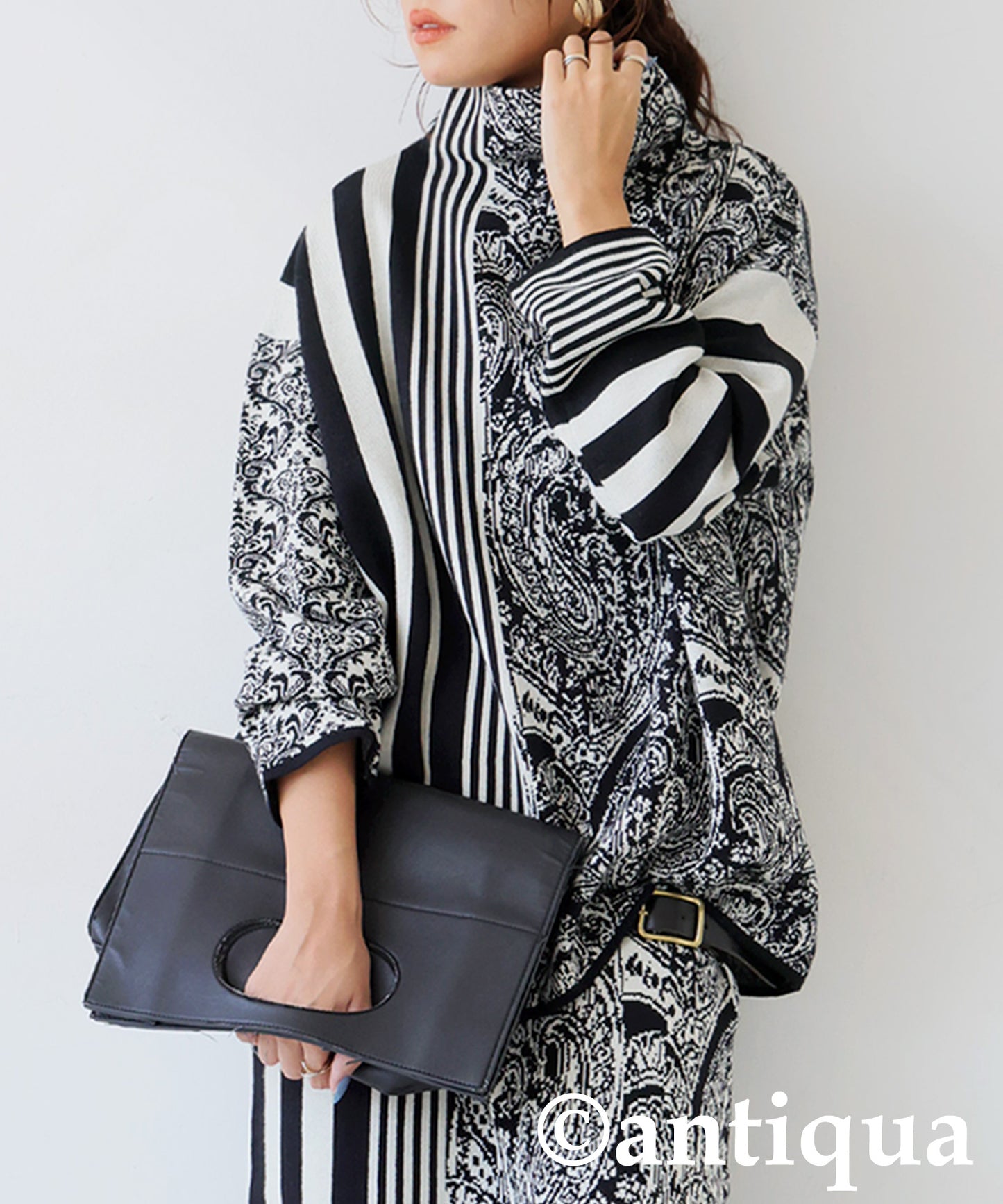 Art Pattern Knitwear Ladies